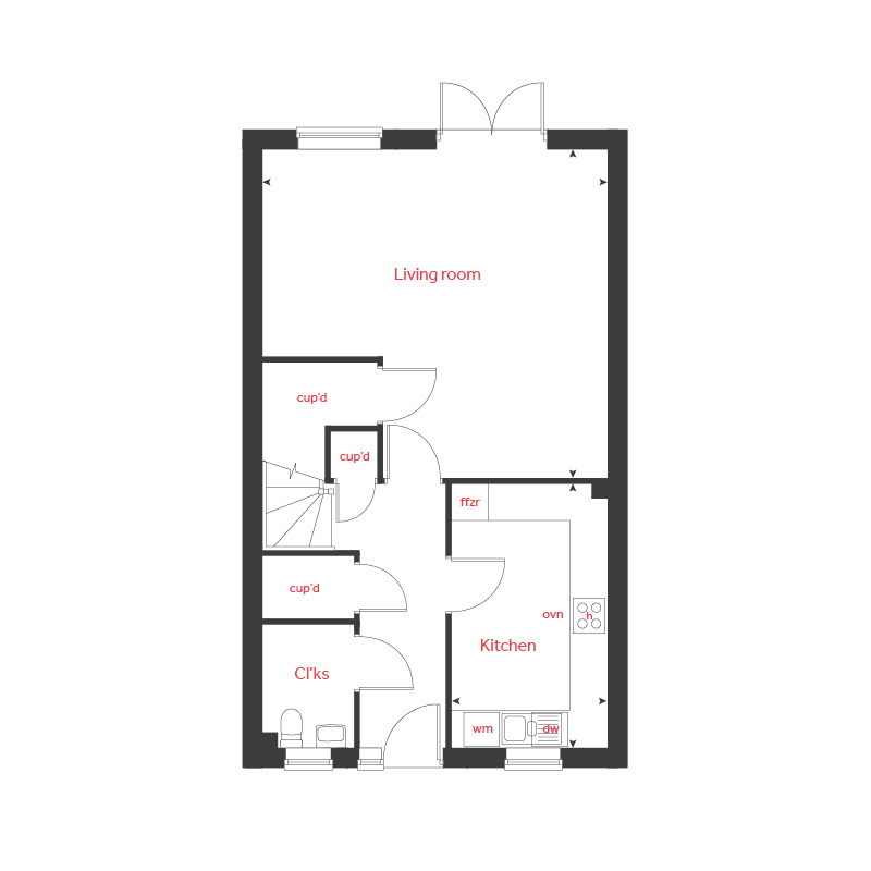 219, St James Road, Gateshead floorplan
