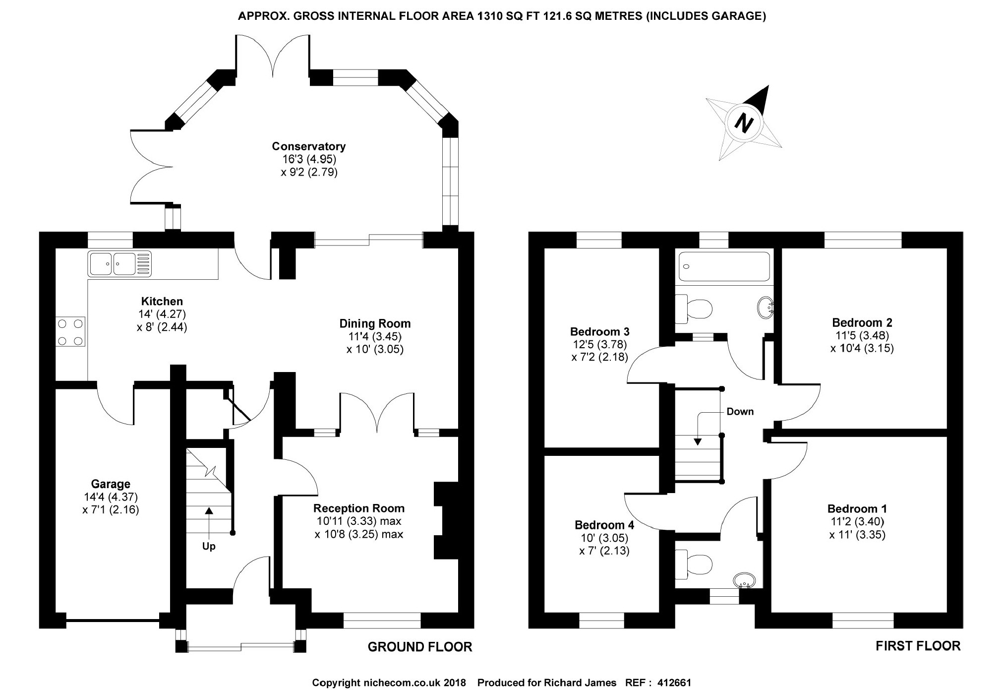 4 Bedrooms Semi-detached house for sale in Perry's Lane, Wroughton, Swindon SN4