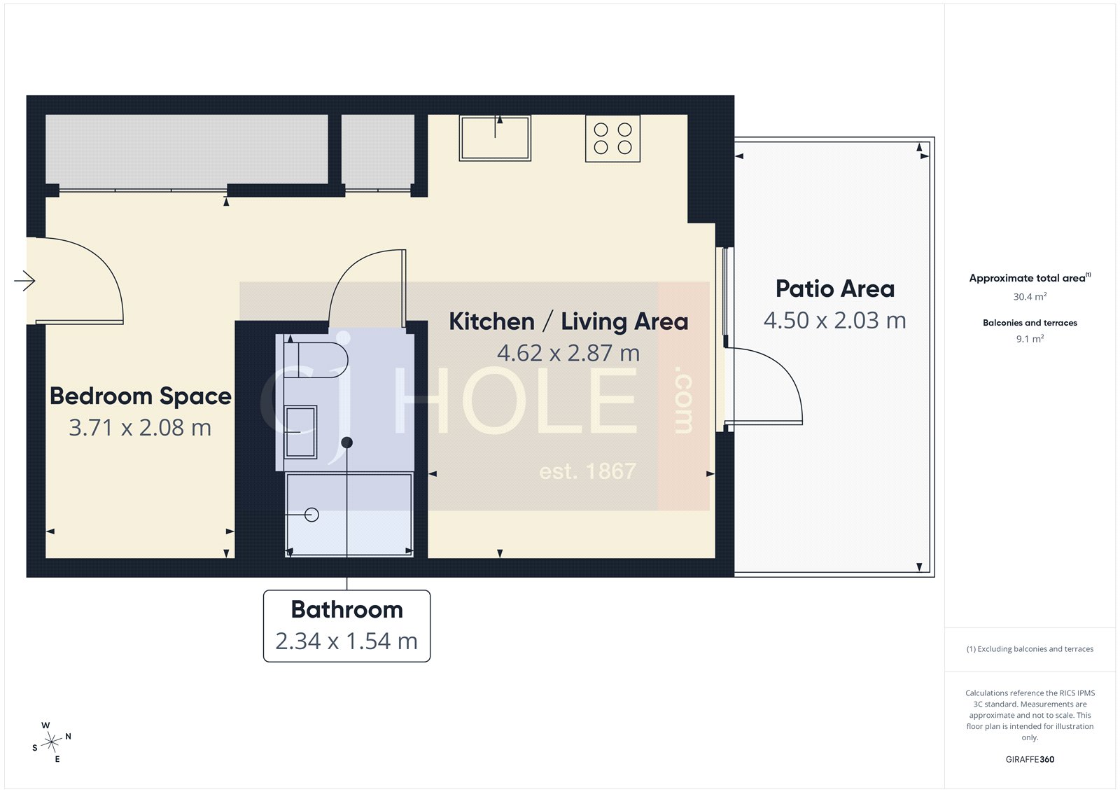 Flat 15, The Dials,, Runway Avenue, Bristol floorplan