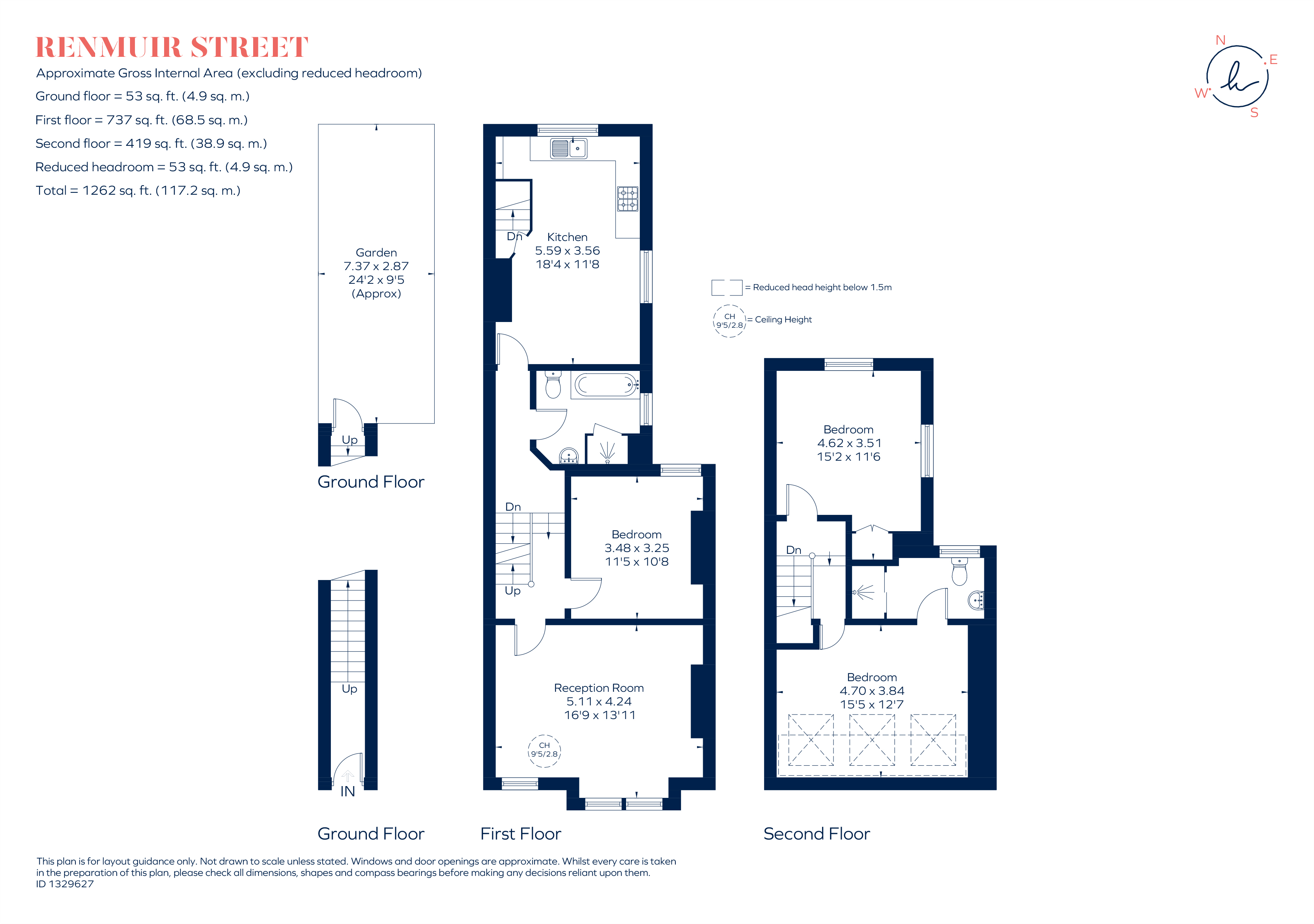 20A, Renmuir Street, London floorplan
