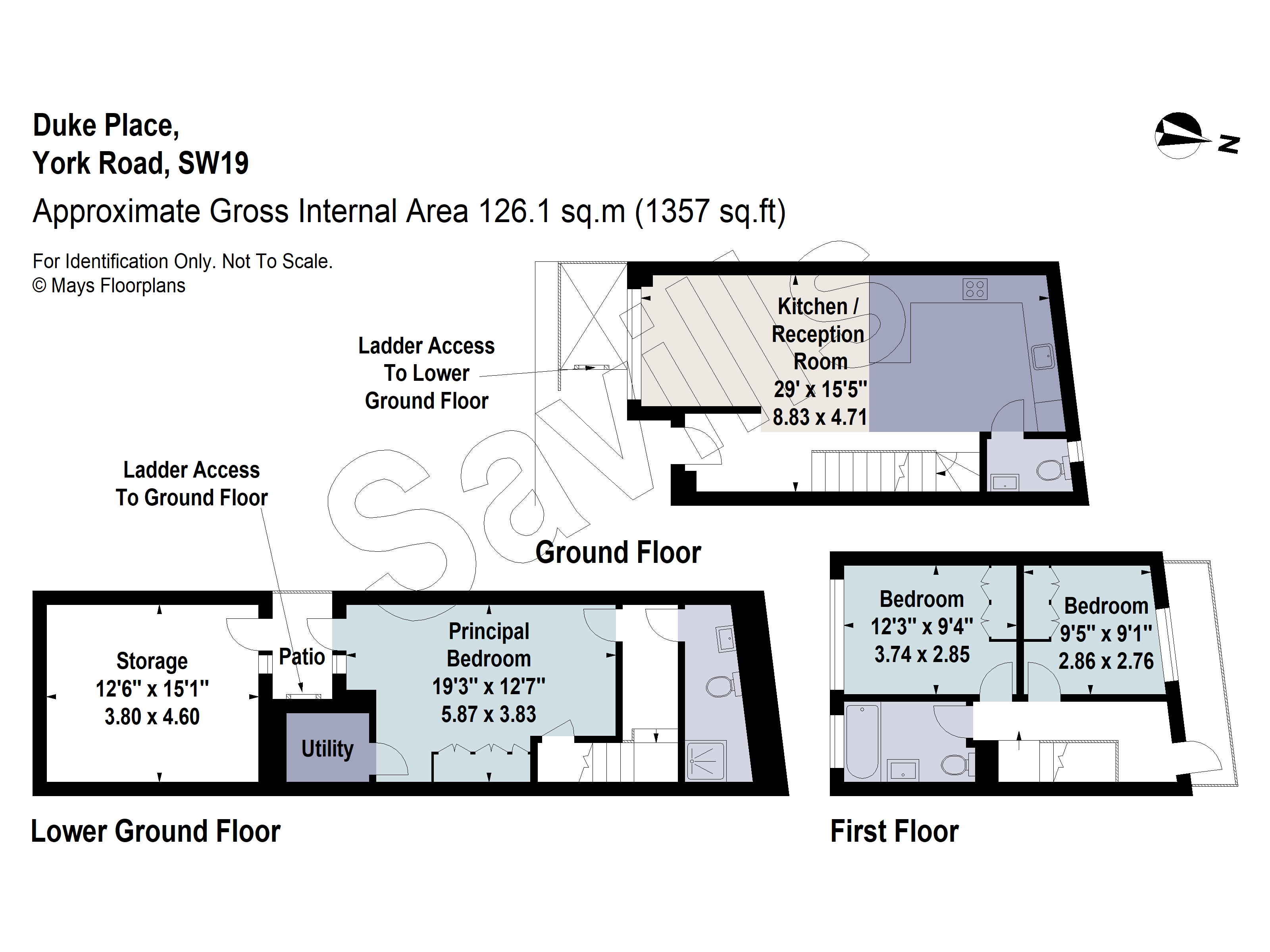 8, Duke Place, London floorplan
