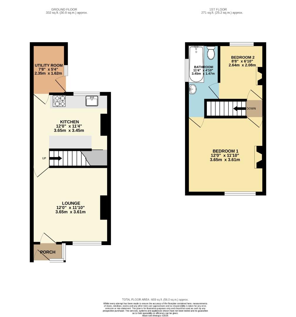92, Oswald Road, Chorlton floorplan