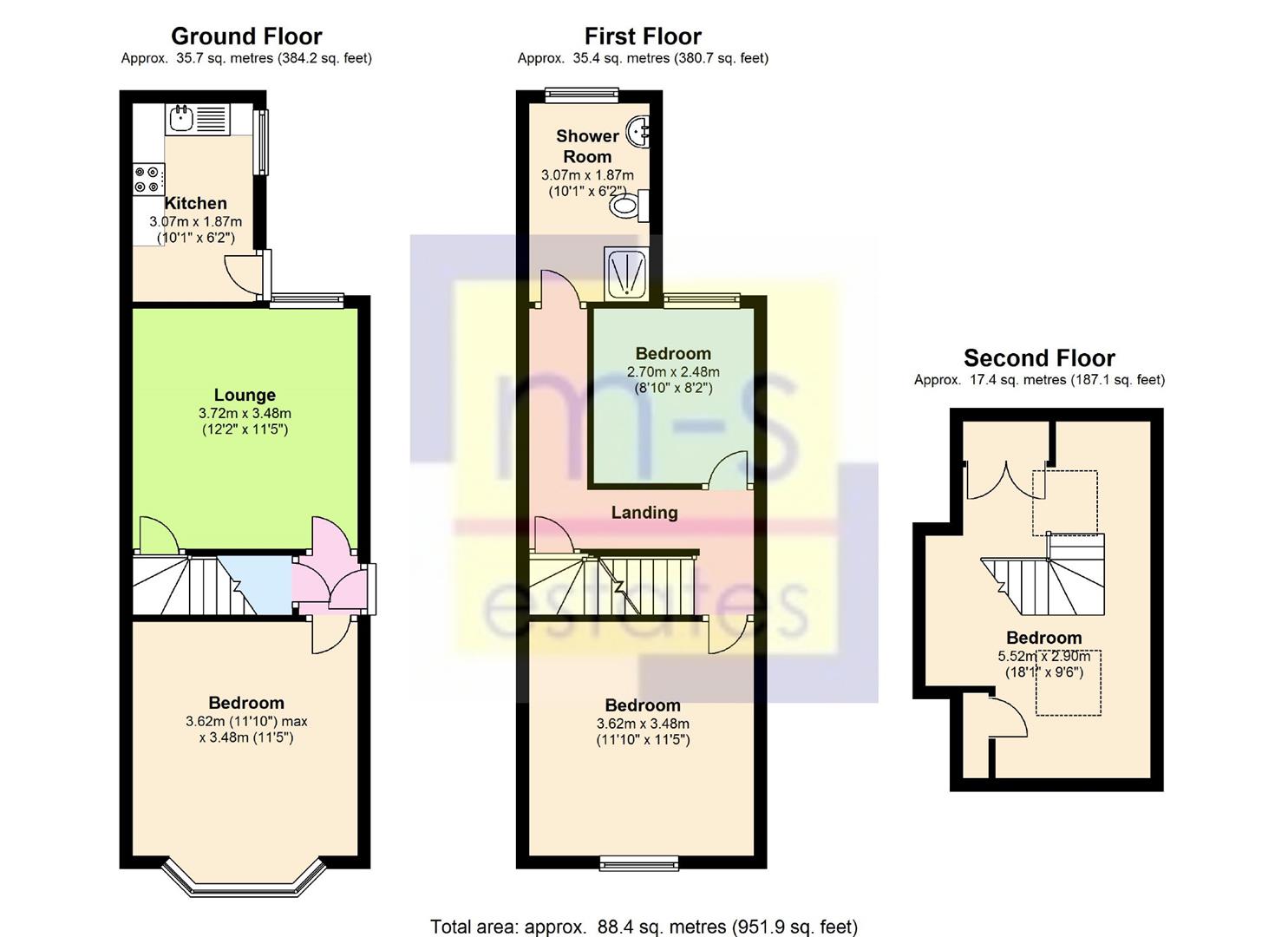 3 Bedrooms Semi-detached house to rent in Johnson Road, Lenton, Nottingham NG7