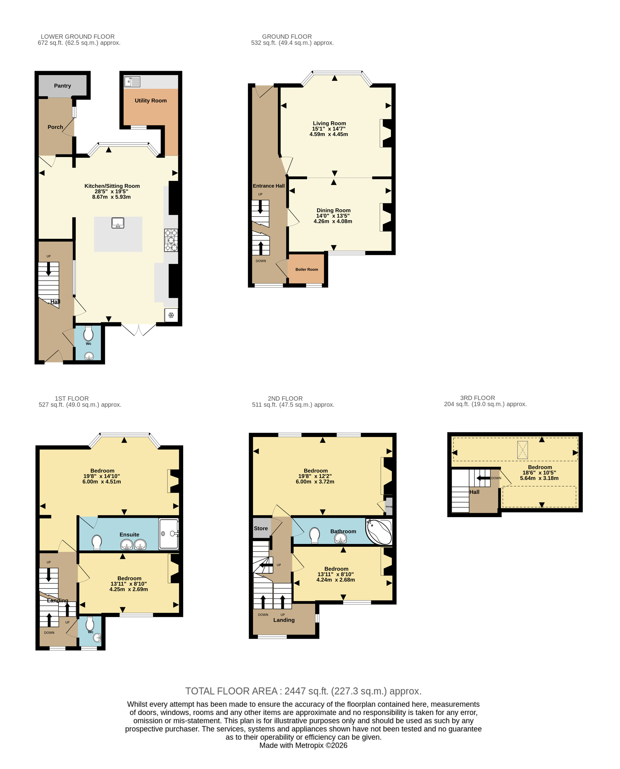 3, Clifton Lawn, Ramsgate floorplan