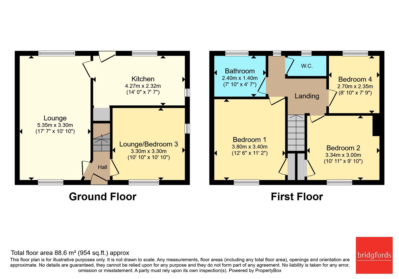 20, Hector Road, Lancashire floorplan