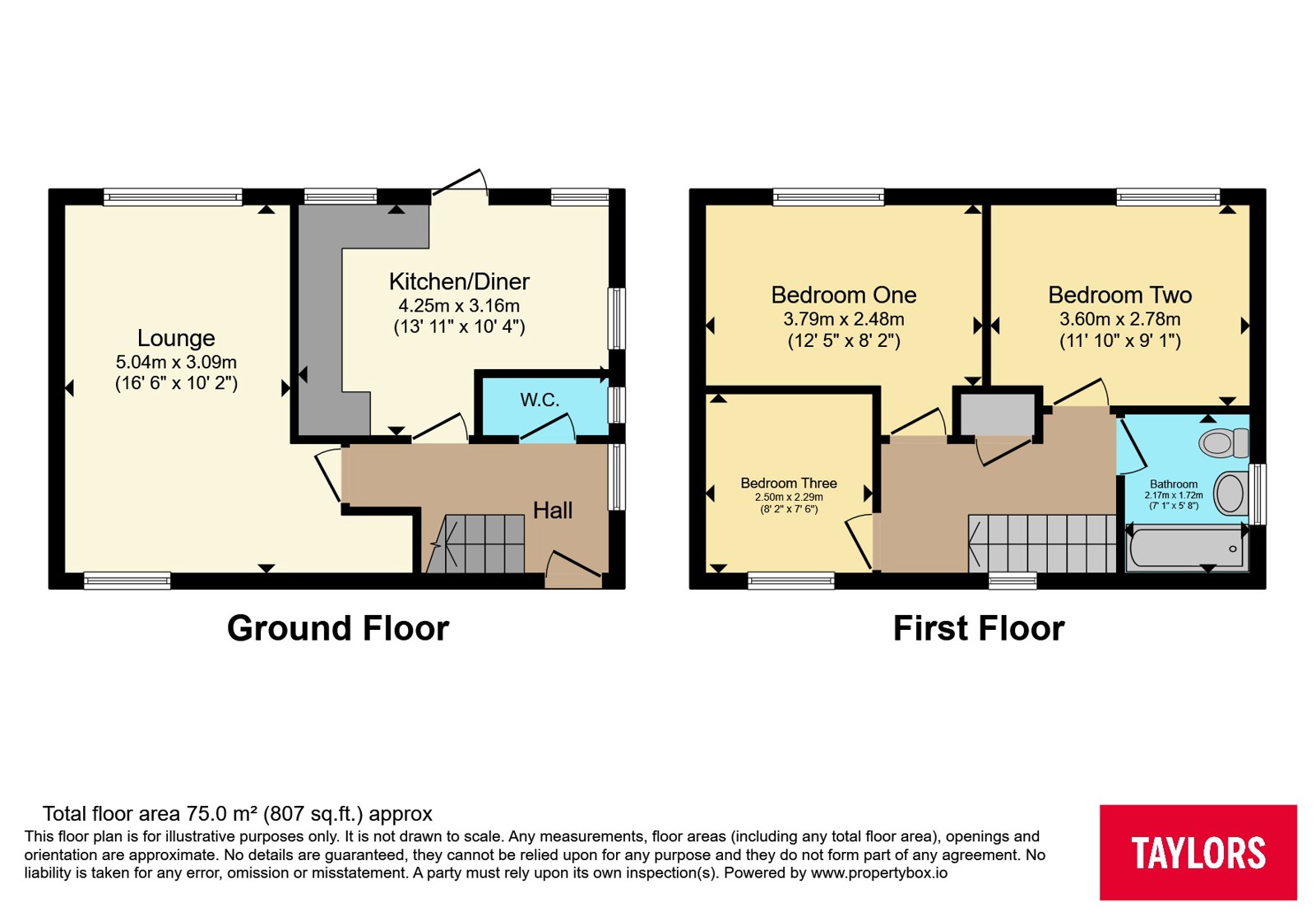 10, Rosebay Mead, Bristol floorplan