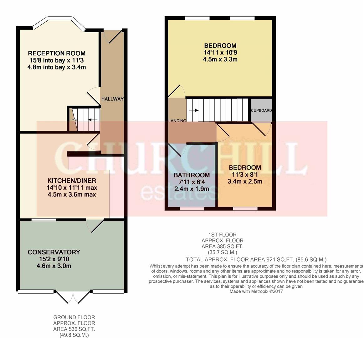 3, Century Road, Walthamstow floorplan