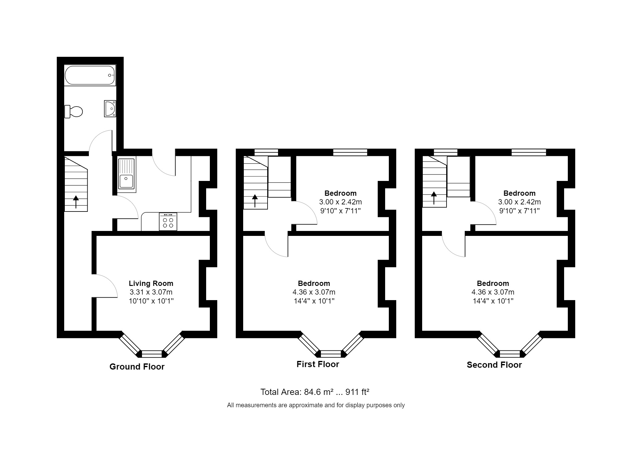 4 Bedrooms  to rent in Southover Street, Brighton BN2