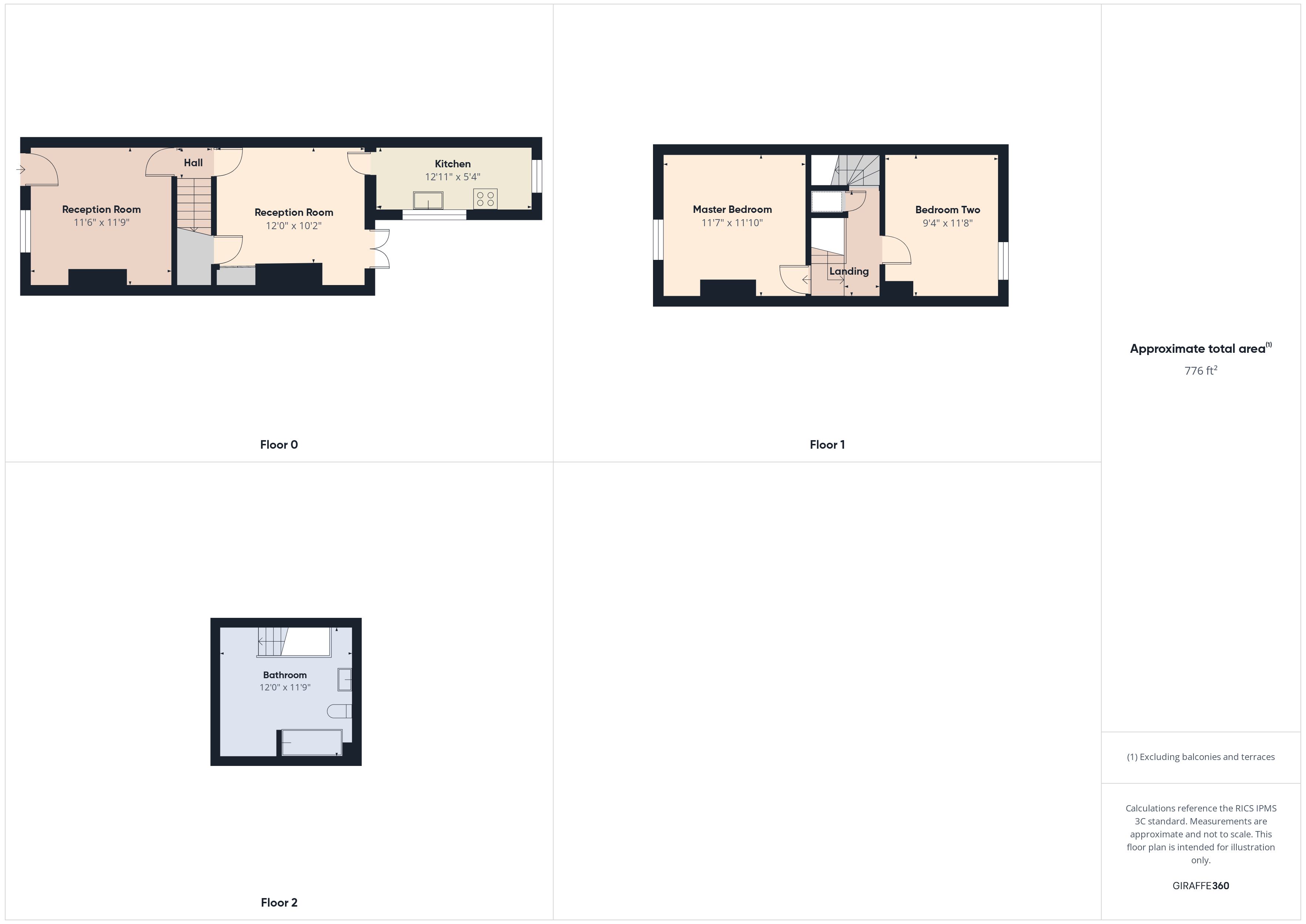 94, Carlingford Road, Nottingham floorplan