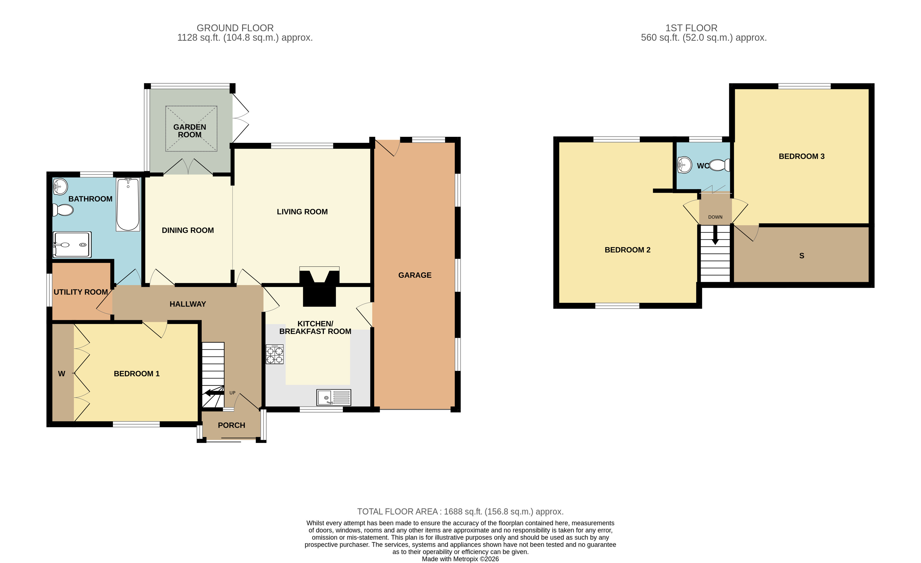 Windrush,, St. Richards Close, Droitwich floorplan