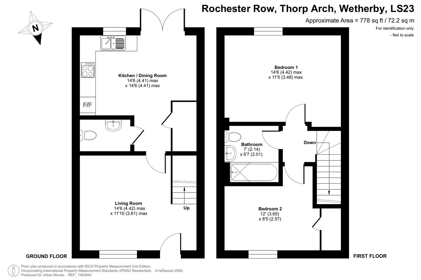 6, Rochester Row, Wetherby floorplan