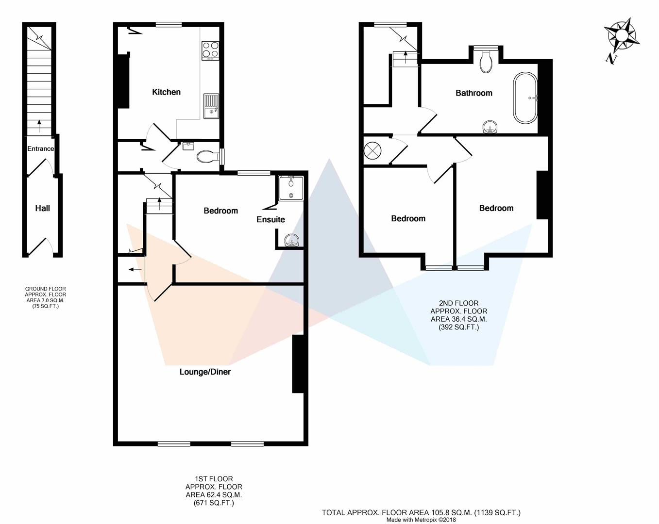 Cuthbert Road, WestgateOnSea CT8, 3 bedroom to rent