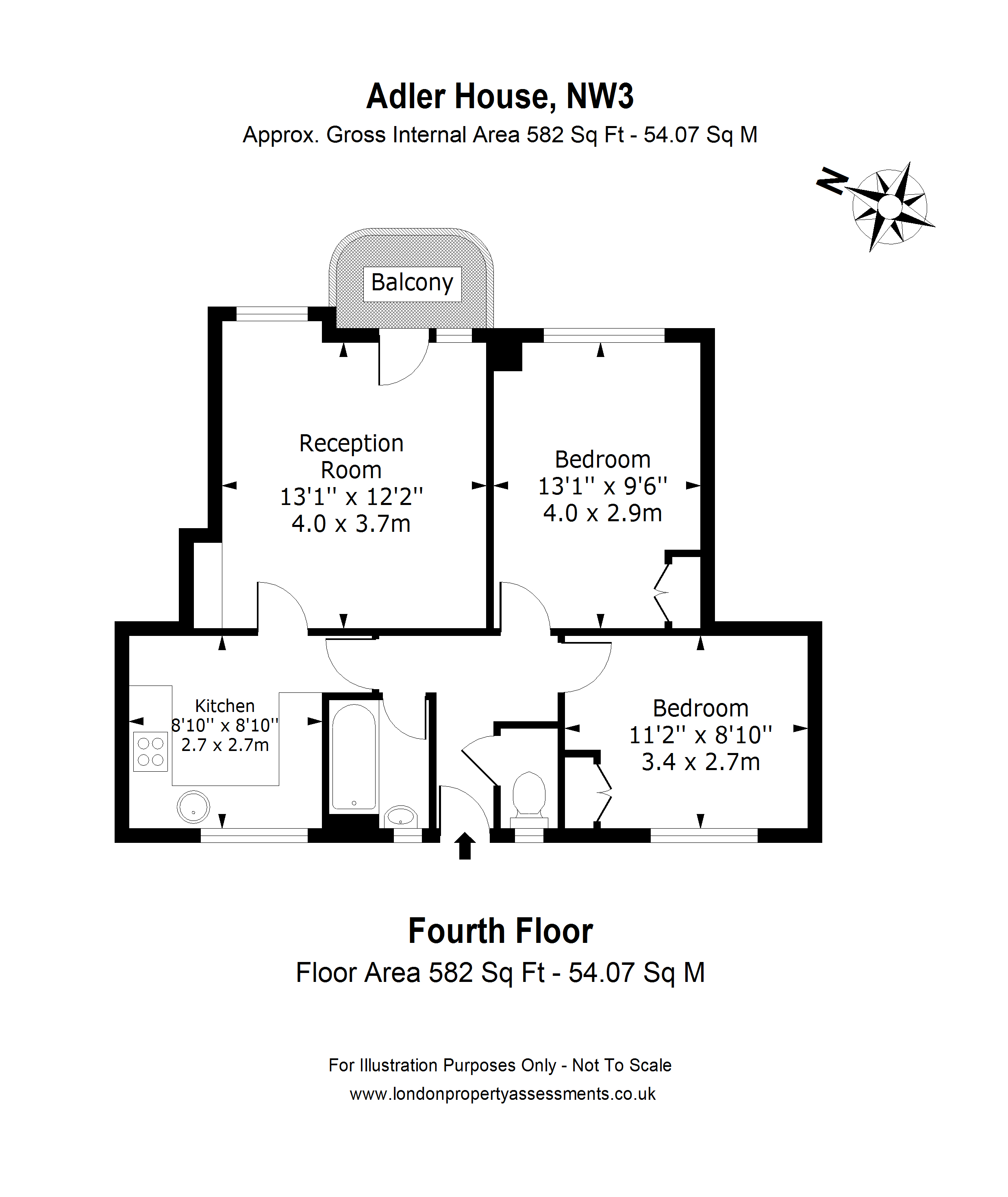 2 Bedrooms Flat to rent in Maitland Park Villas, Chalk Farm NW3