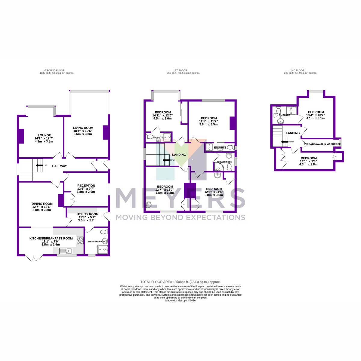 10, Kings Park Road, Bournemouth floorplan