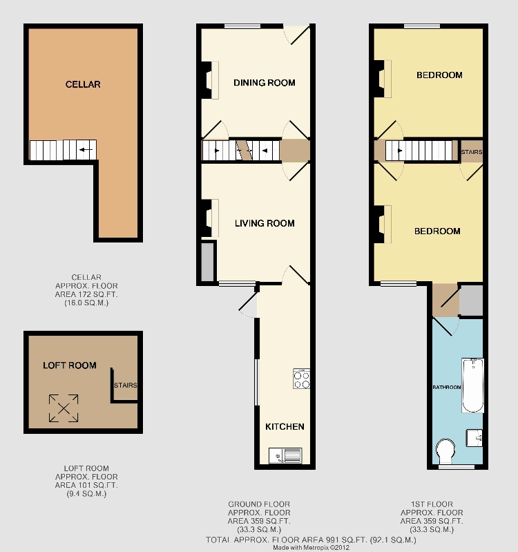 3, Peyton Place, West Greenwich floorplan