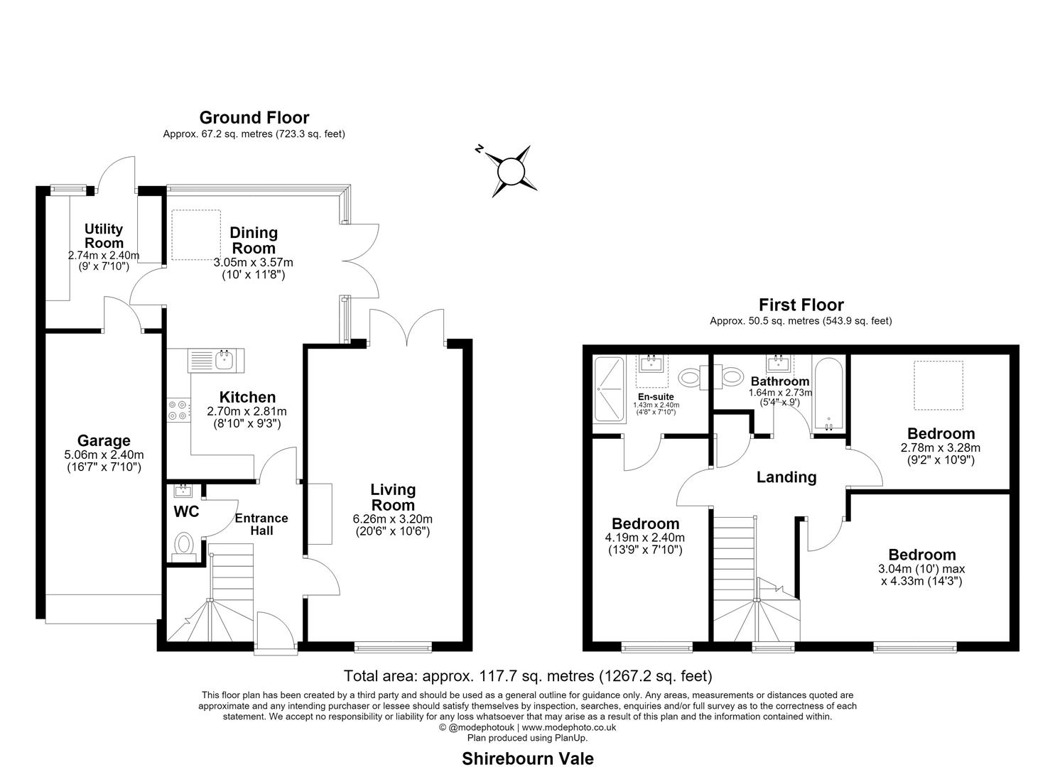 22, Shirebourn Vale, South Woodham Ferrers floorplan