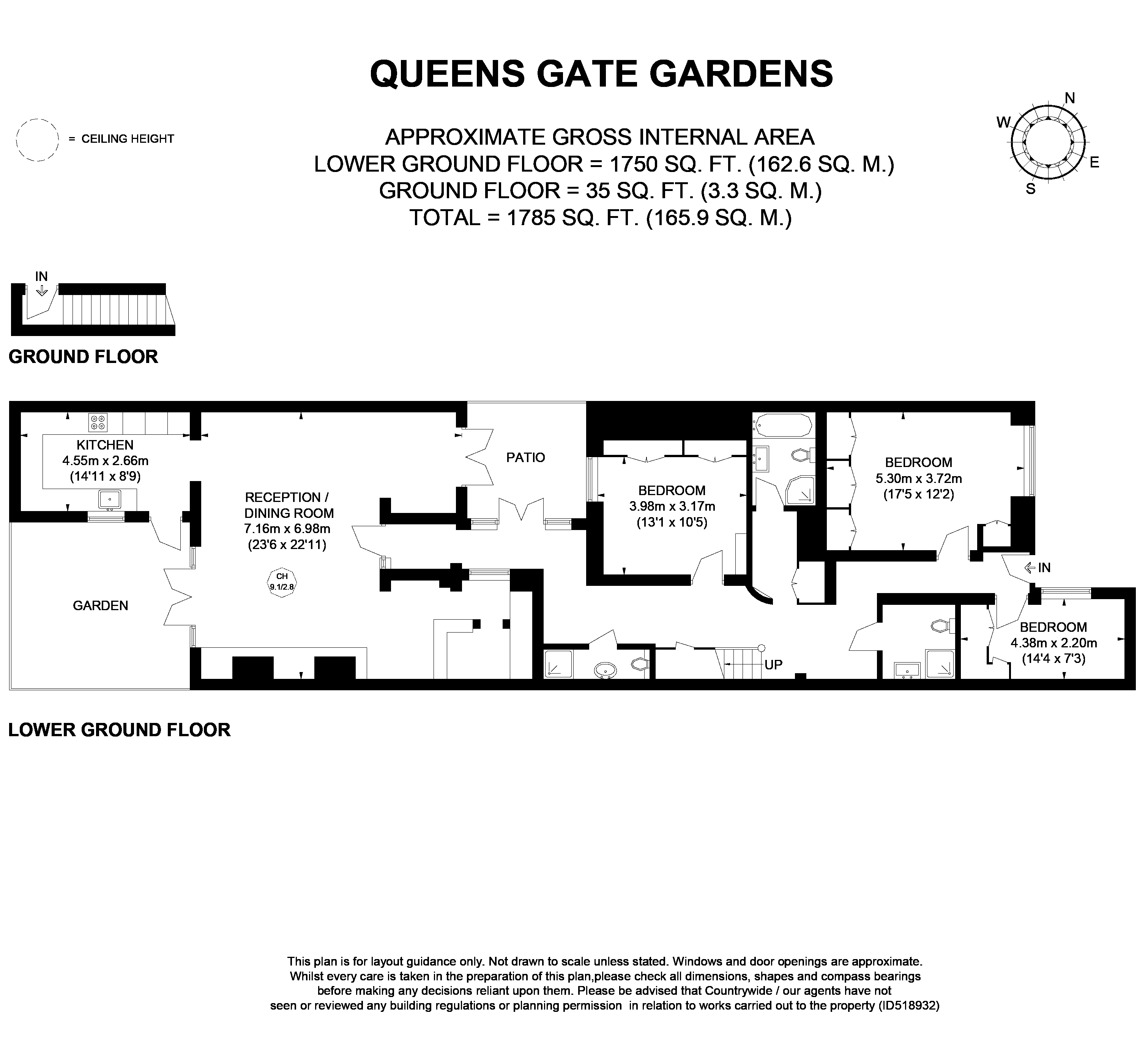 3 Bedrooms Flat to rent in Queen's Gate Gardens, South Kensington SW7