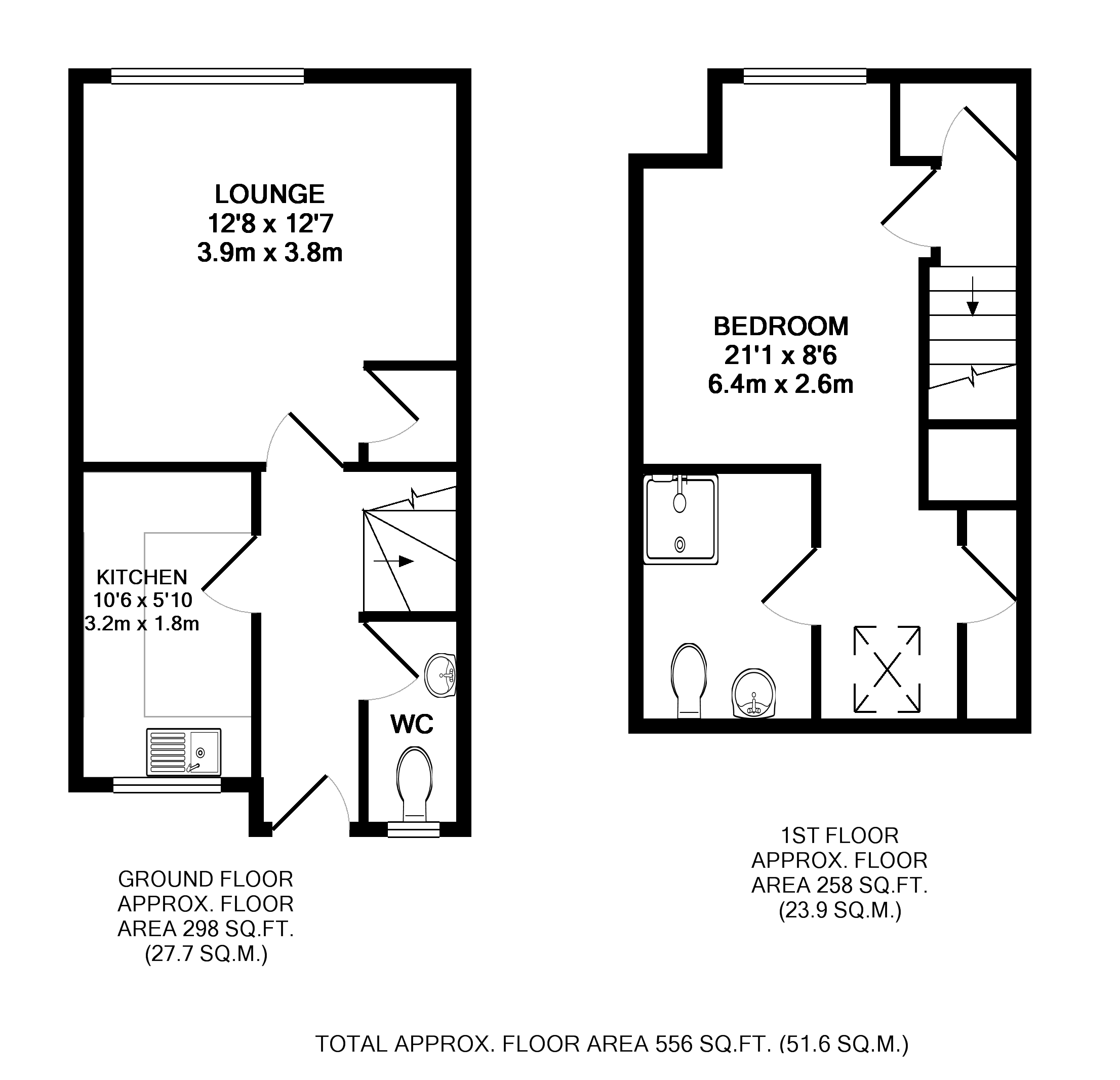 12, St. Marys Court, Hertfordshire floorplan