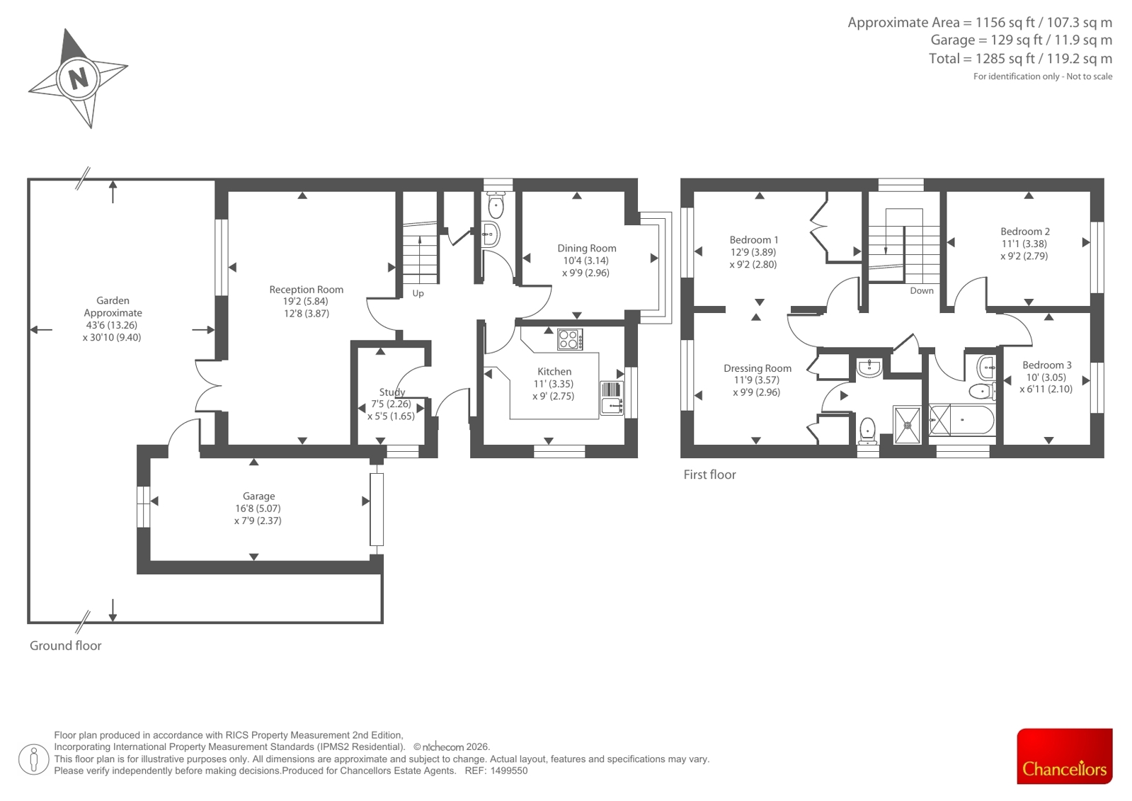3, Dorney End, Buckinghamshire floorplan