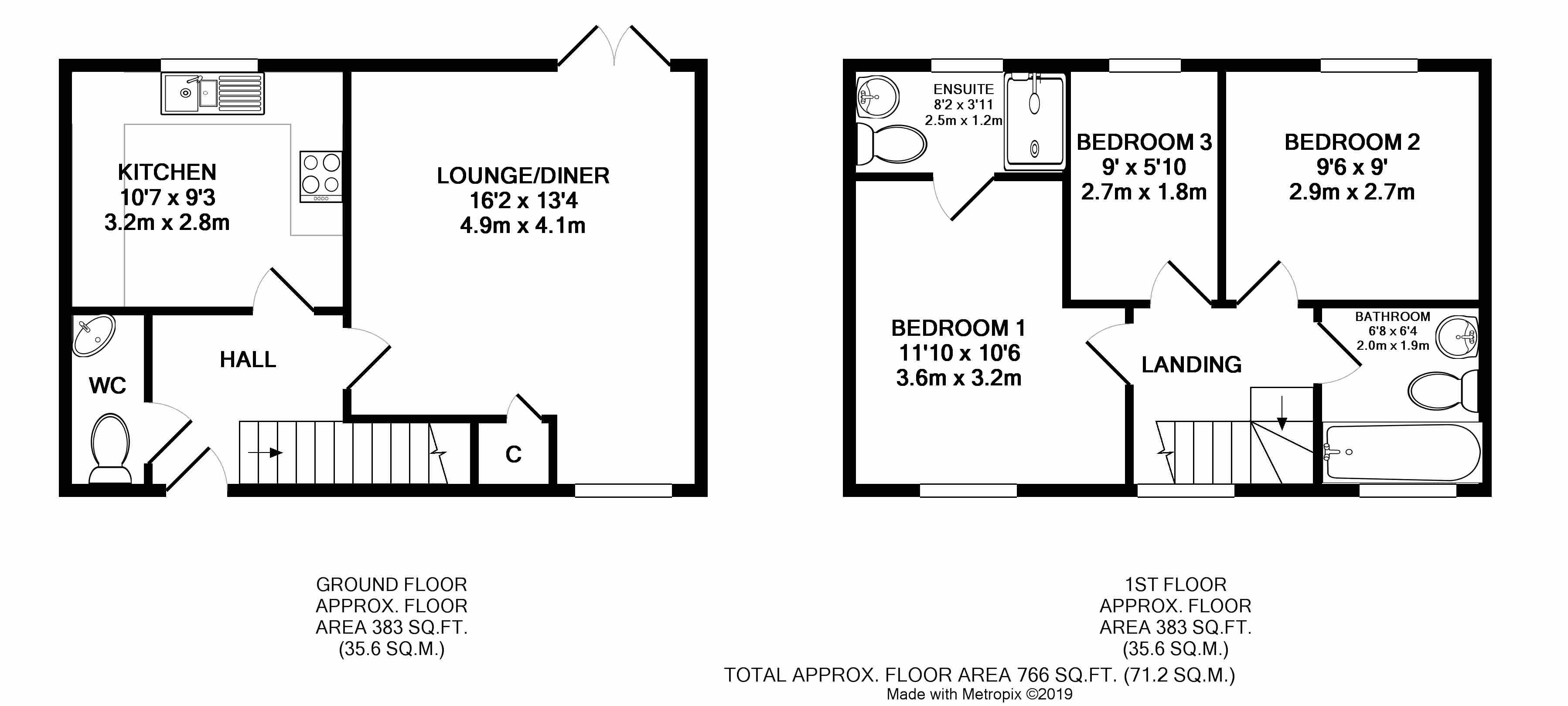 3 Bedrooms End terrace house for sale in Gratwicke Drive, Wick, Littlehampton BN17