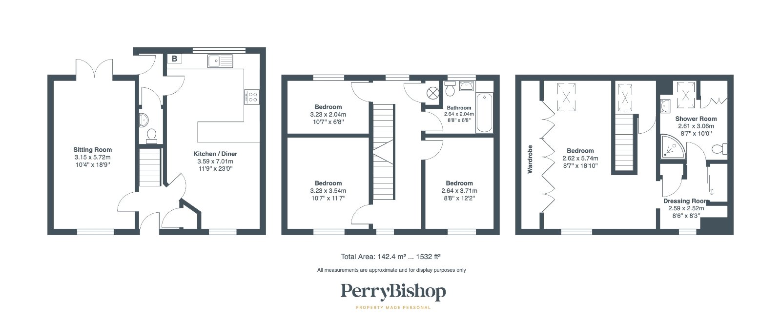 45, Bridge Mead, Stroud floorplan