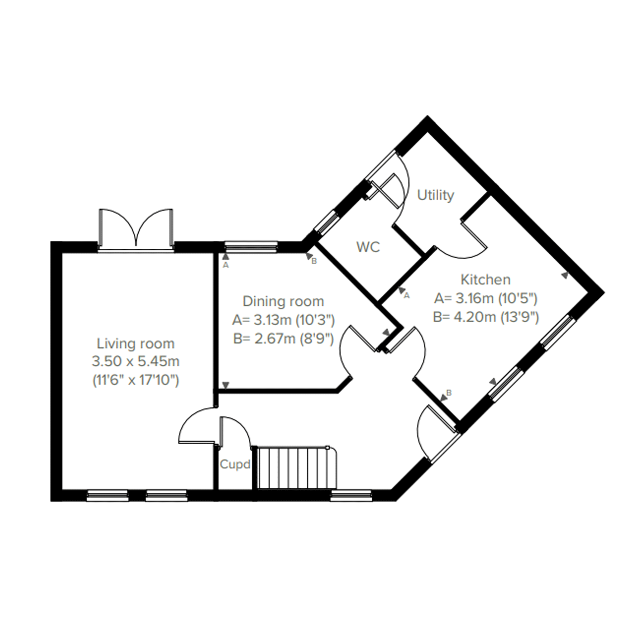 579, Bishopdale Way, Fulford floorplan