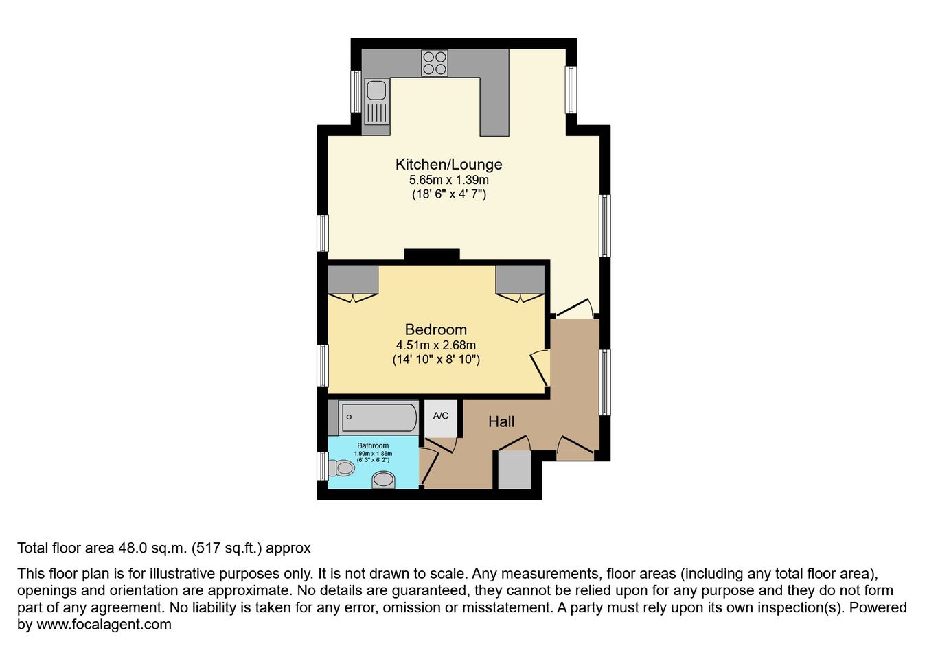 37, Temple Place, Reading floorplan