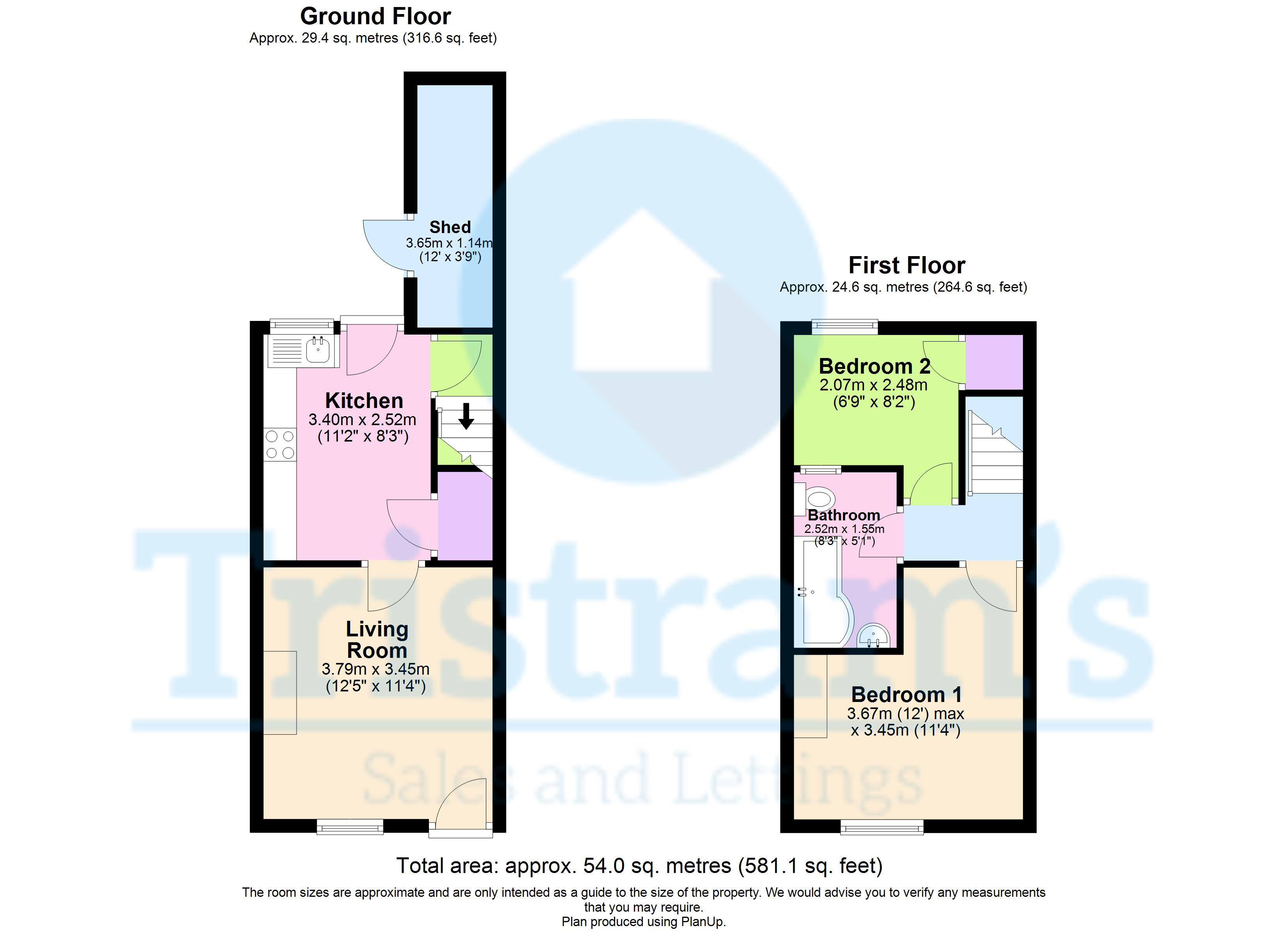 172, Vernon Road, Nottingham floorplan