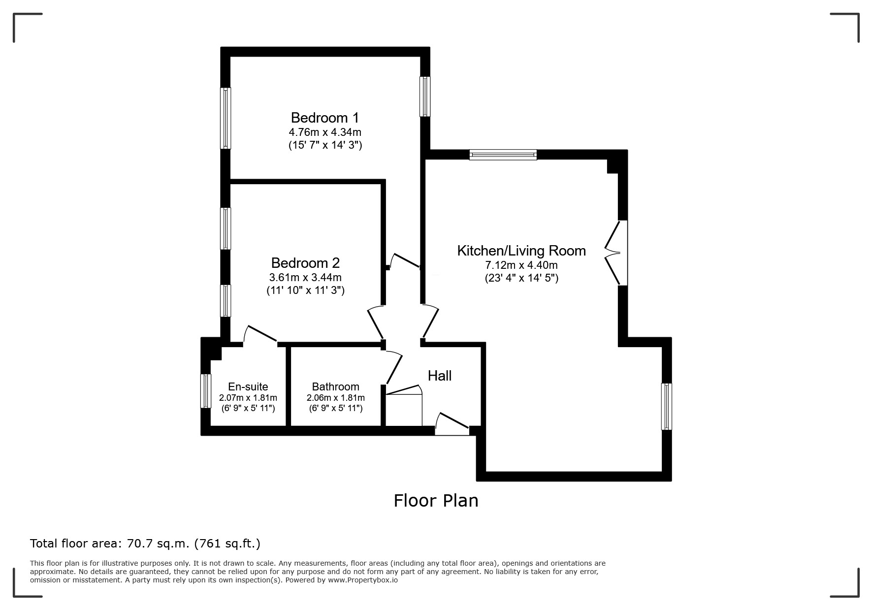 66, Freemantle Road, Hampshire floorplan