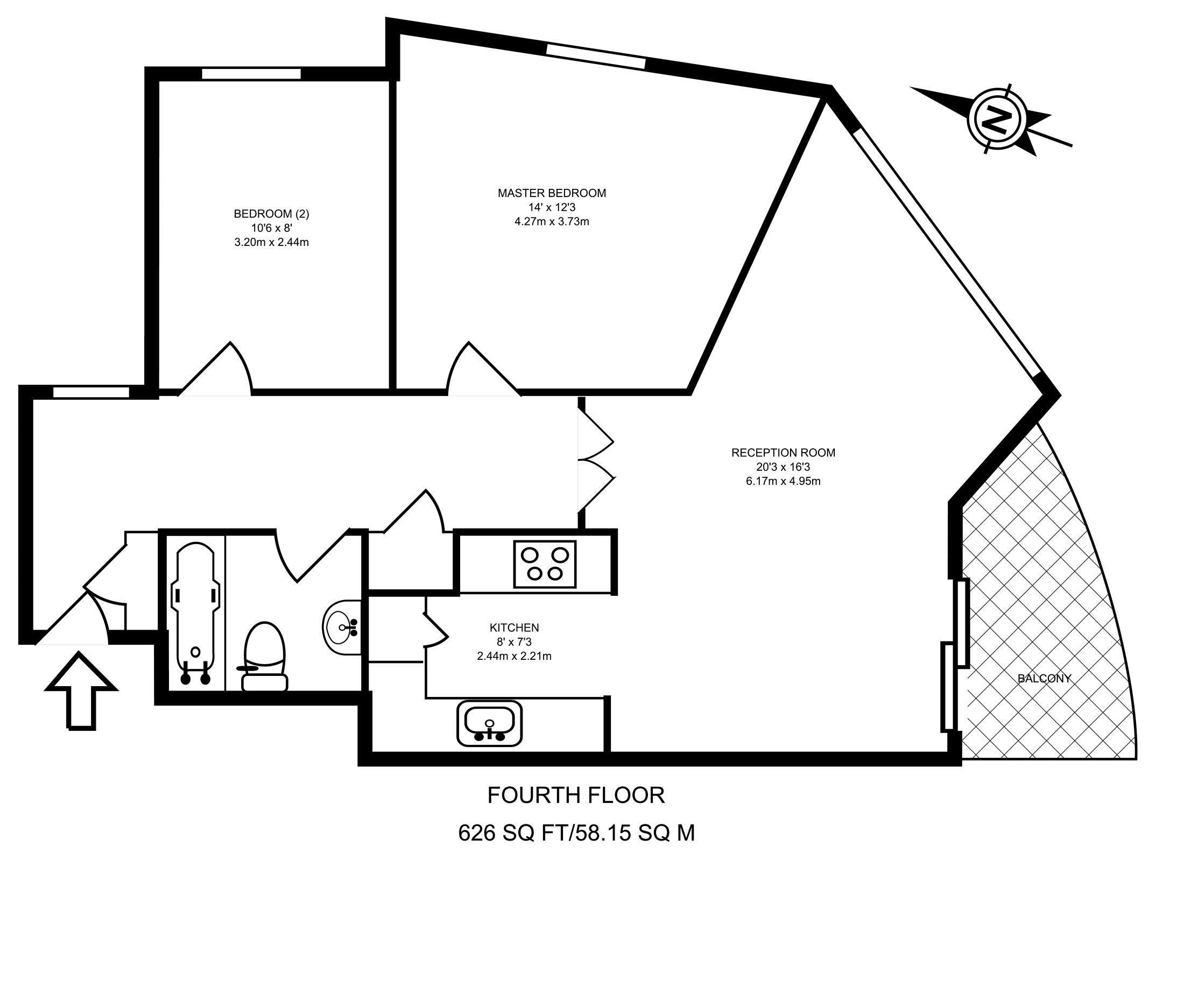 2 Bedrooms Flat to rent in Russell Place, Rotherhithe SE16