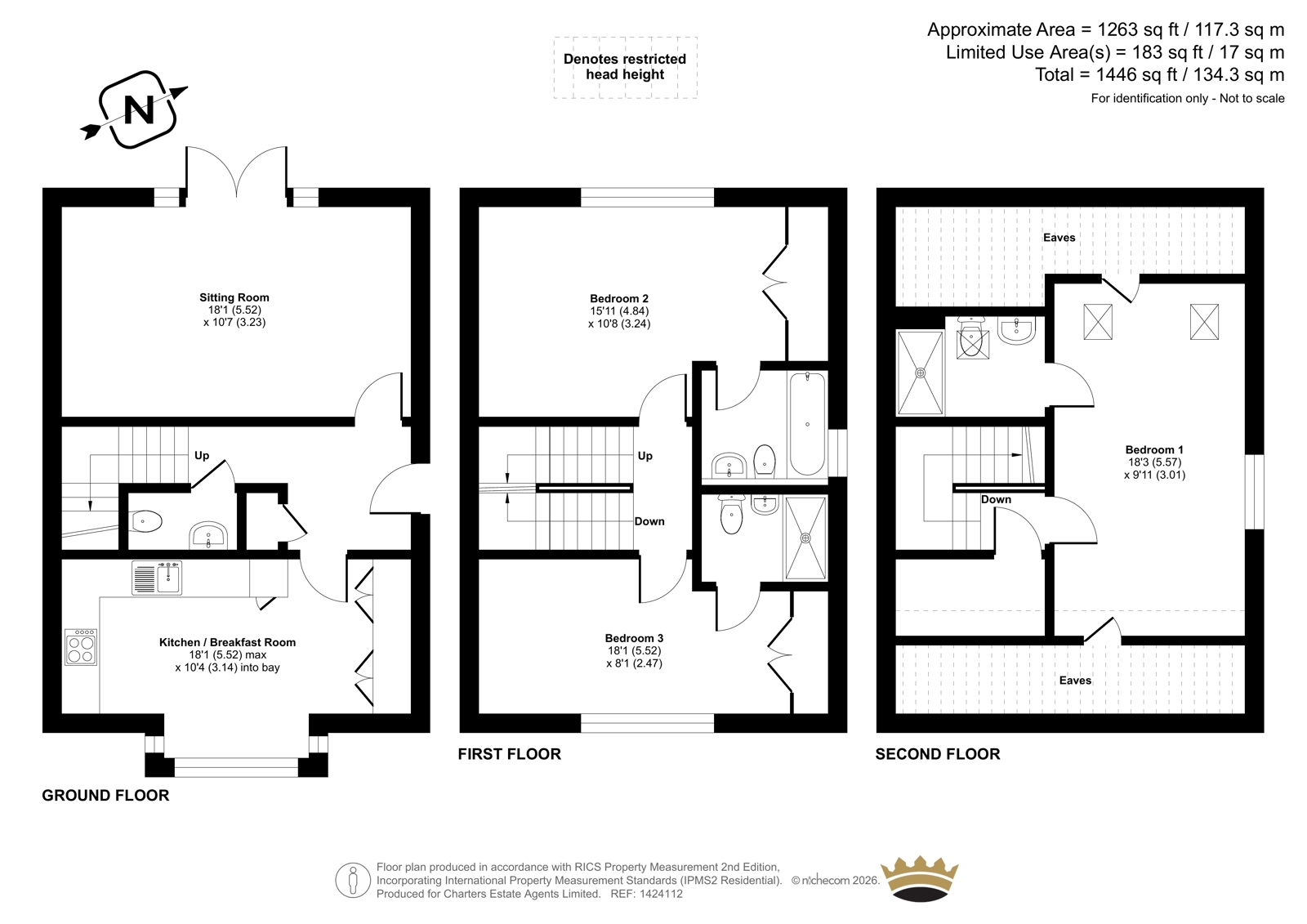 1, Woodroffe Close, Aldershot floorplan