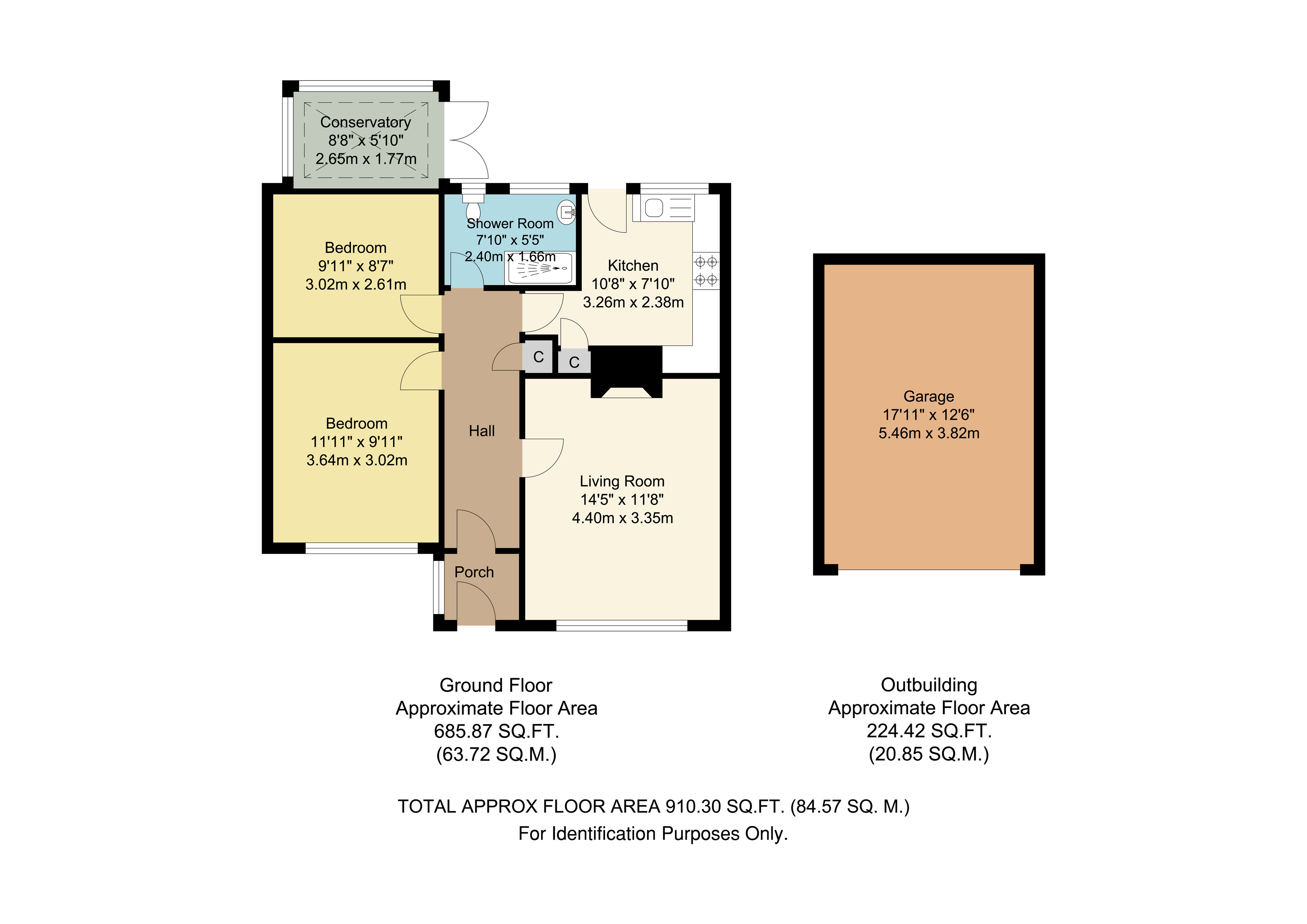 2, Dormans Close, Surrey floorplan