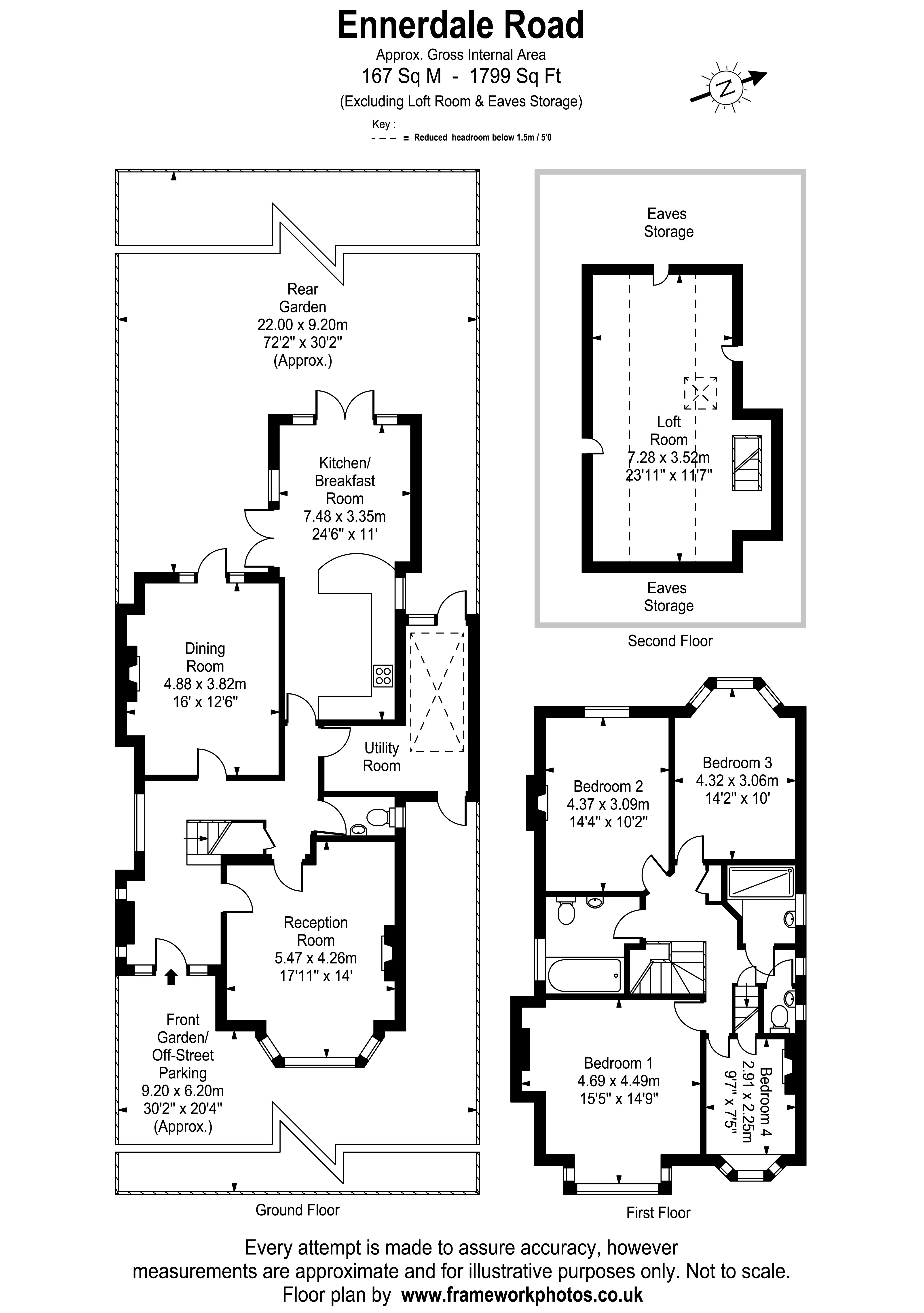120, Ennerdale Road, Surrey floorplan