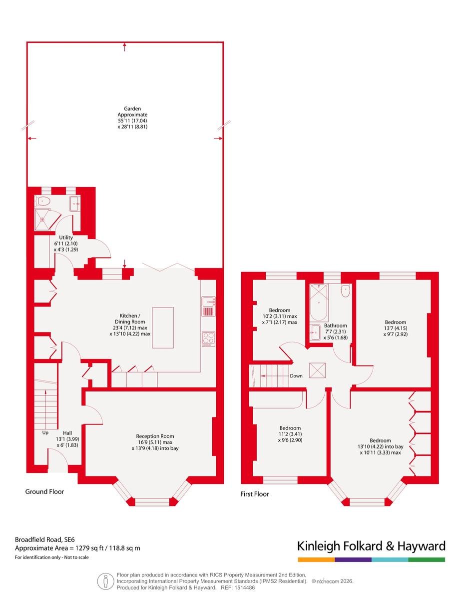 178, Broadfield Road, London floorplan