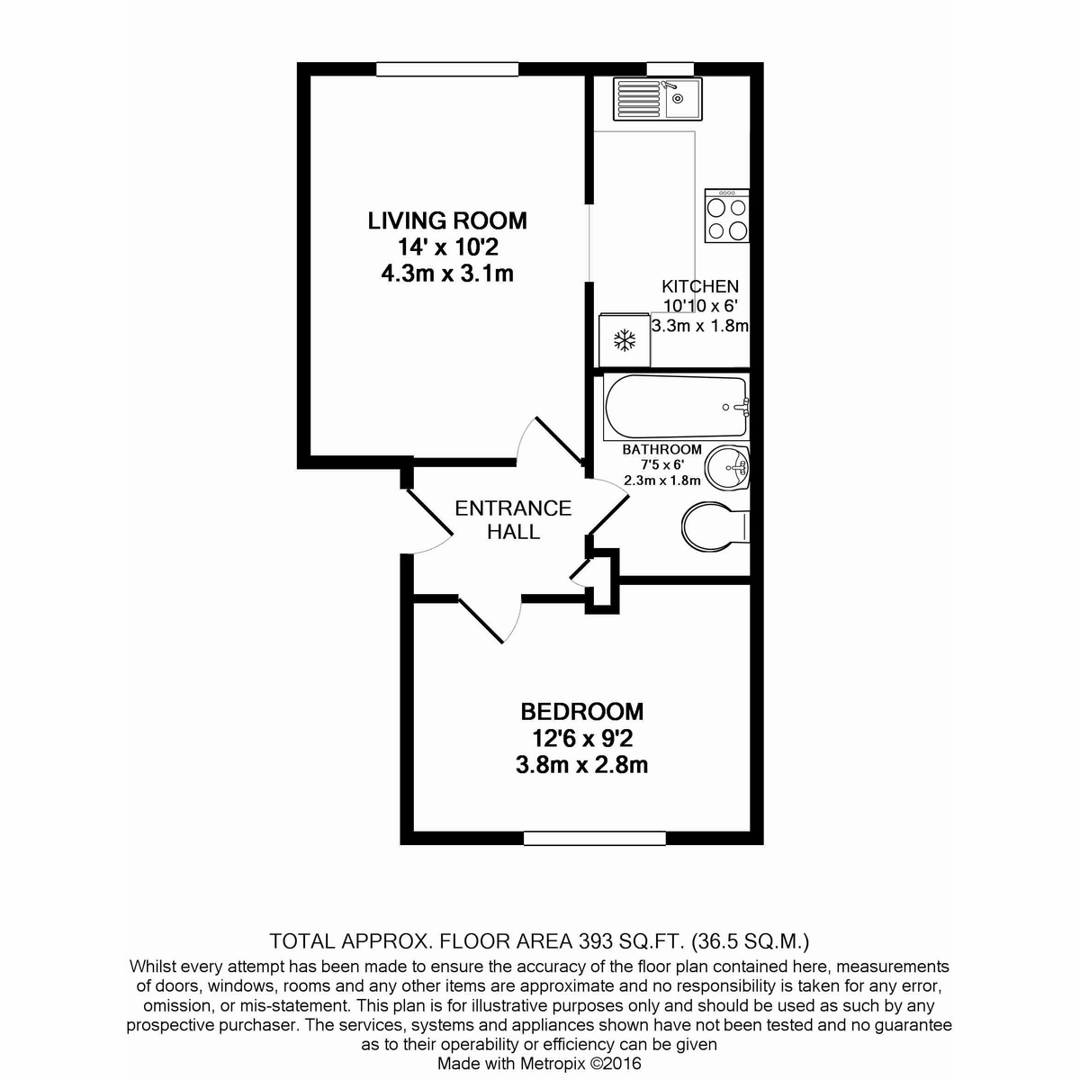101, Shortlands Close, Belvedere floorplan