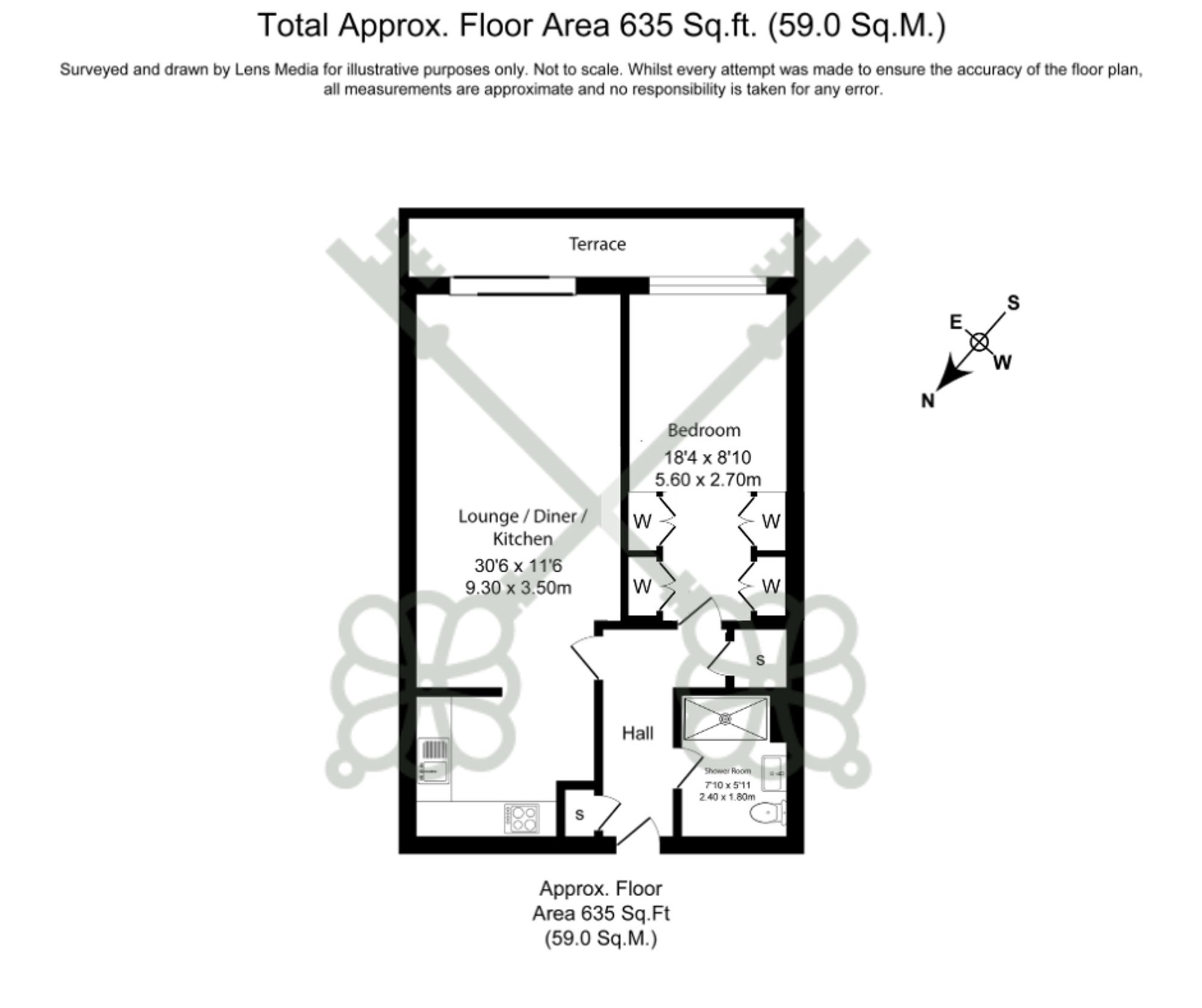 Apt 212, Holden Mill Blackburn Road, Bolton floorplan
