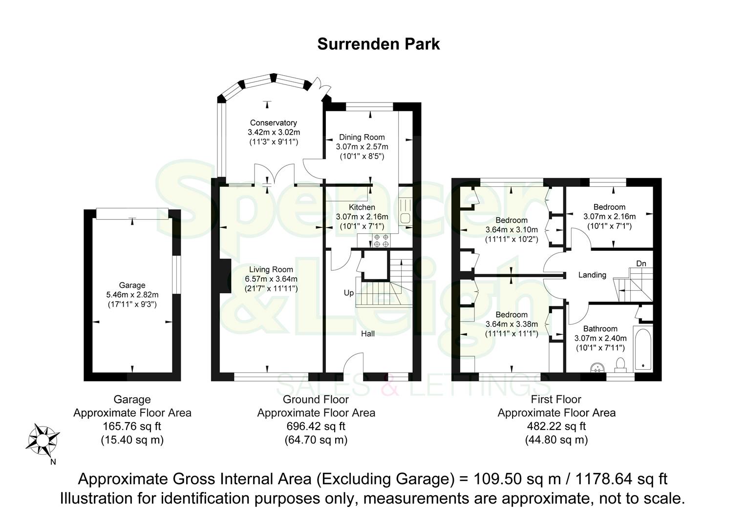 70, Surrenden Park, Brighton floorplan