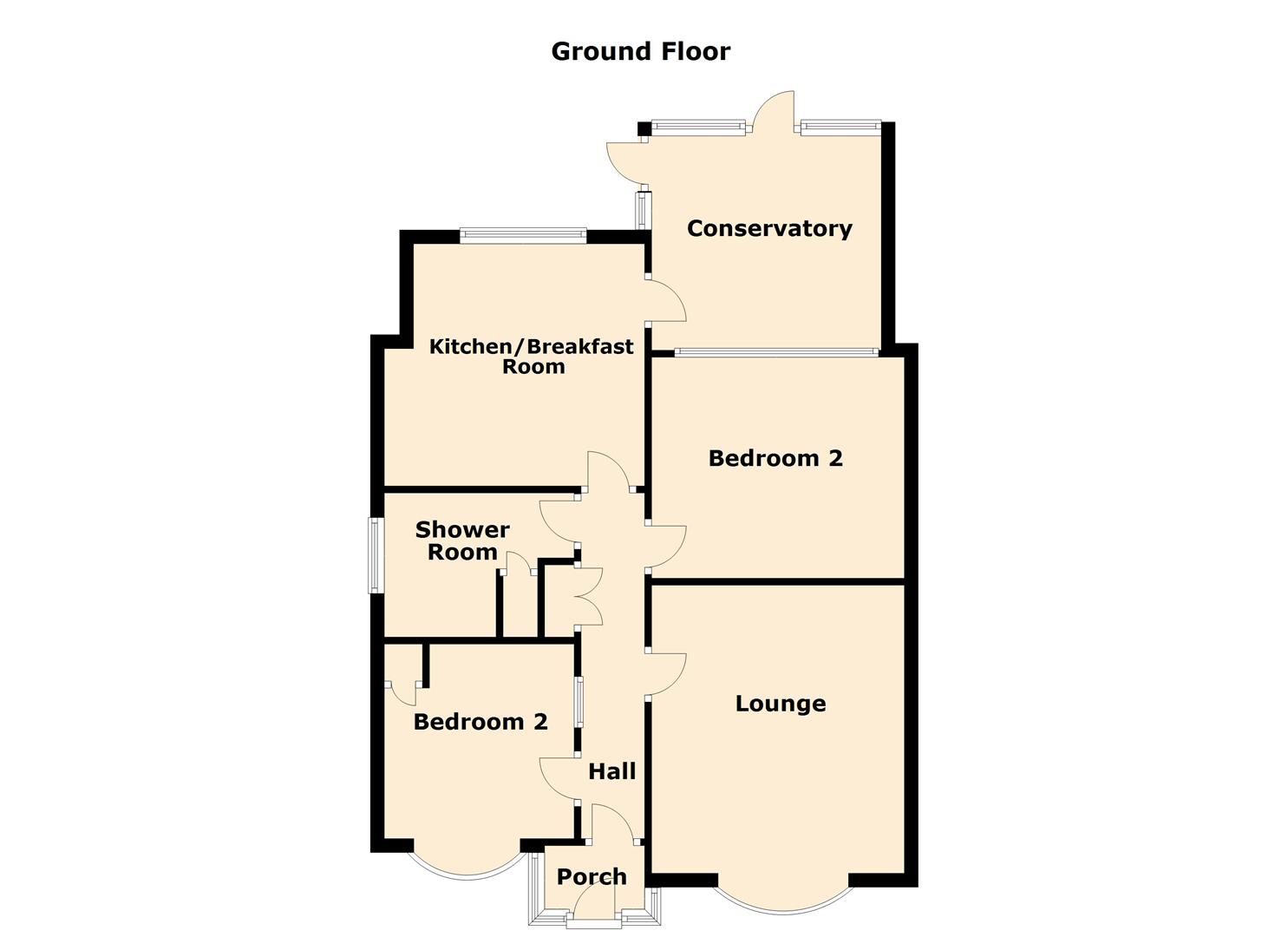 2 Bedrooms Detached bungalow for sale in Burman Road, Shirley, Solihull B90