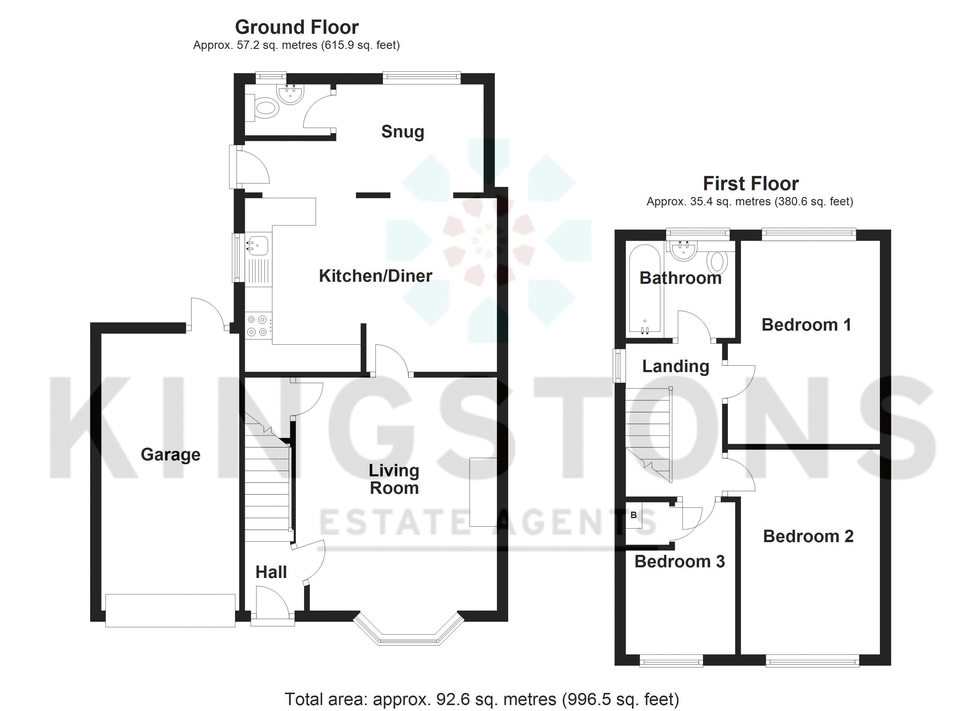 Locking Close, Bowerhill, Melksham SN12, 3 bedroom property for sale