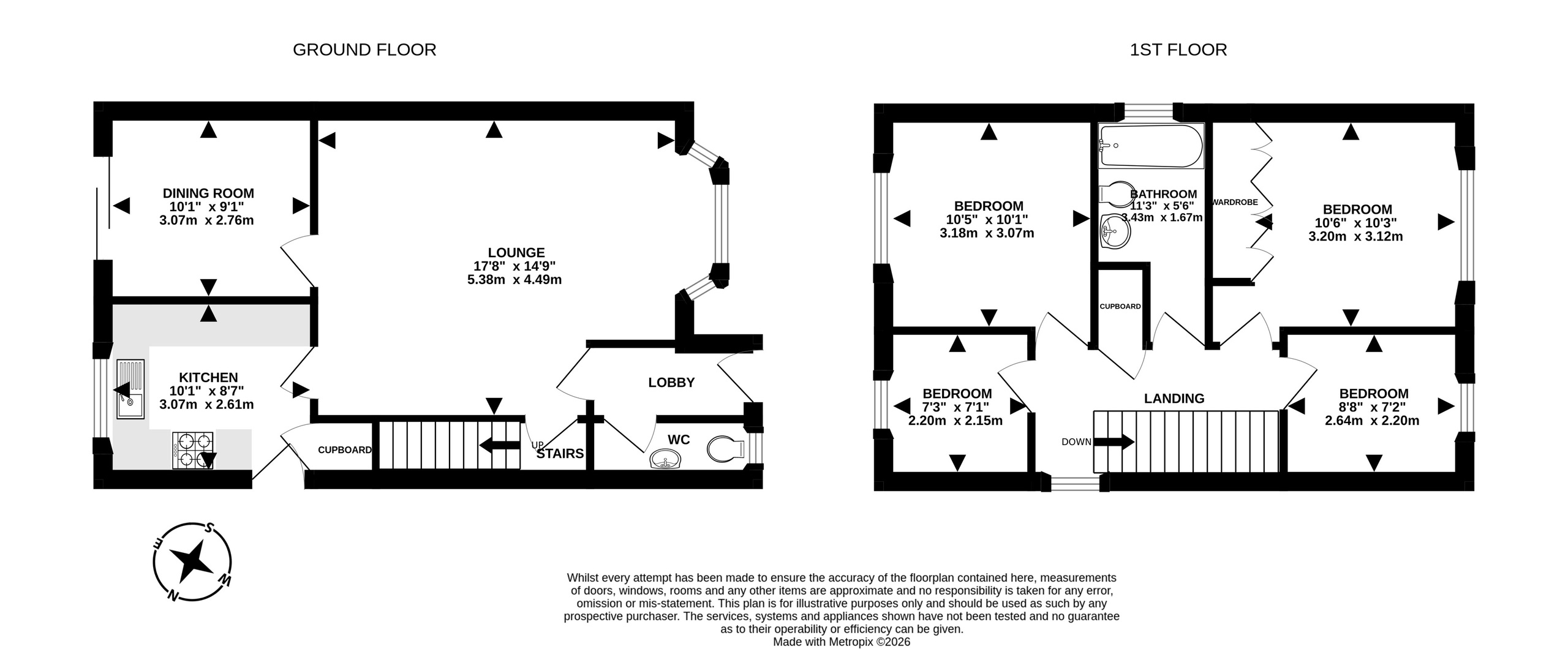 13 Parkers Close, Bristol floorplan