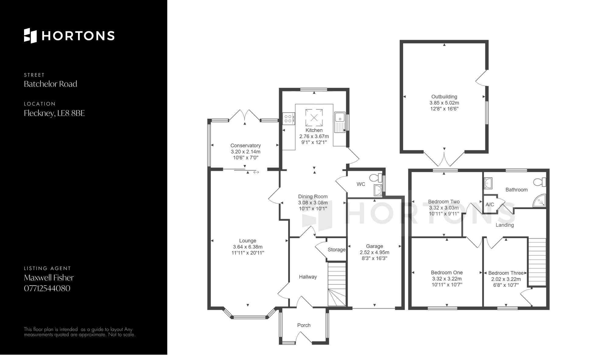 21 Batchelor Road, Leicester floorplan