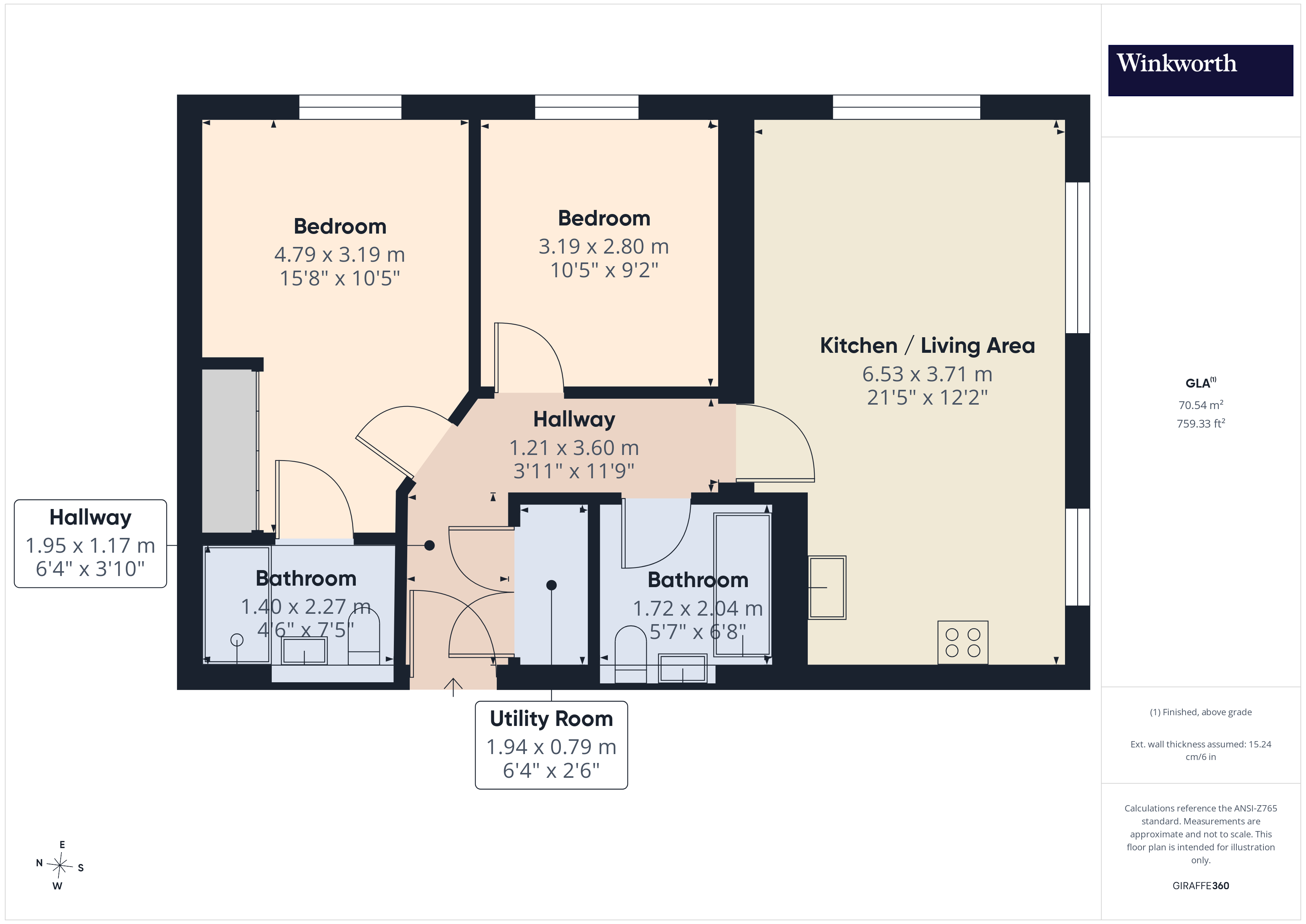 Peregrine House, Reading floorplan