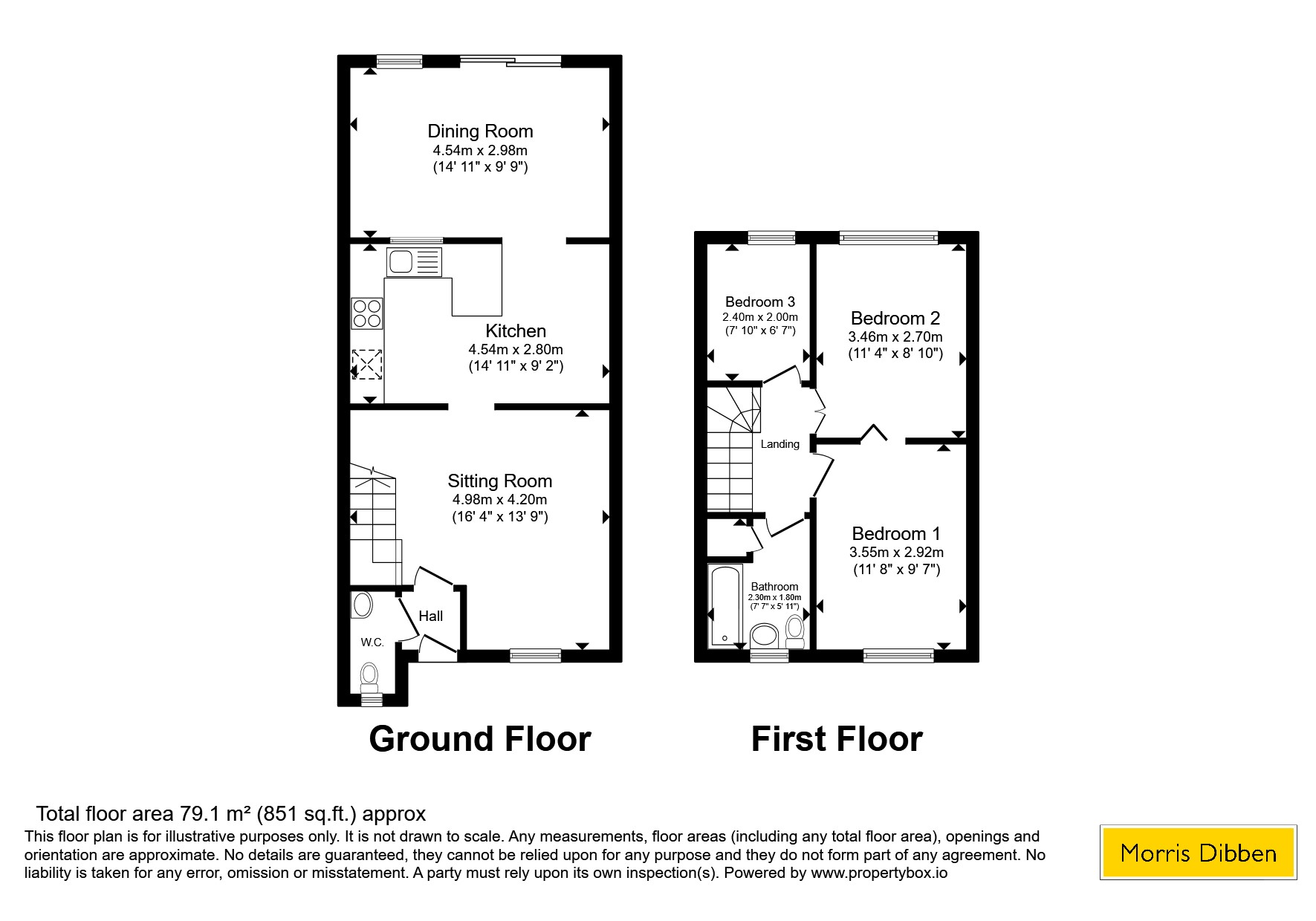 191, Southwood Road, Hampshire floorplan