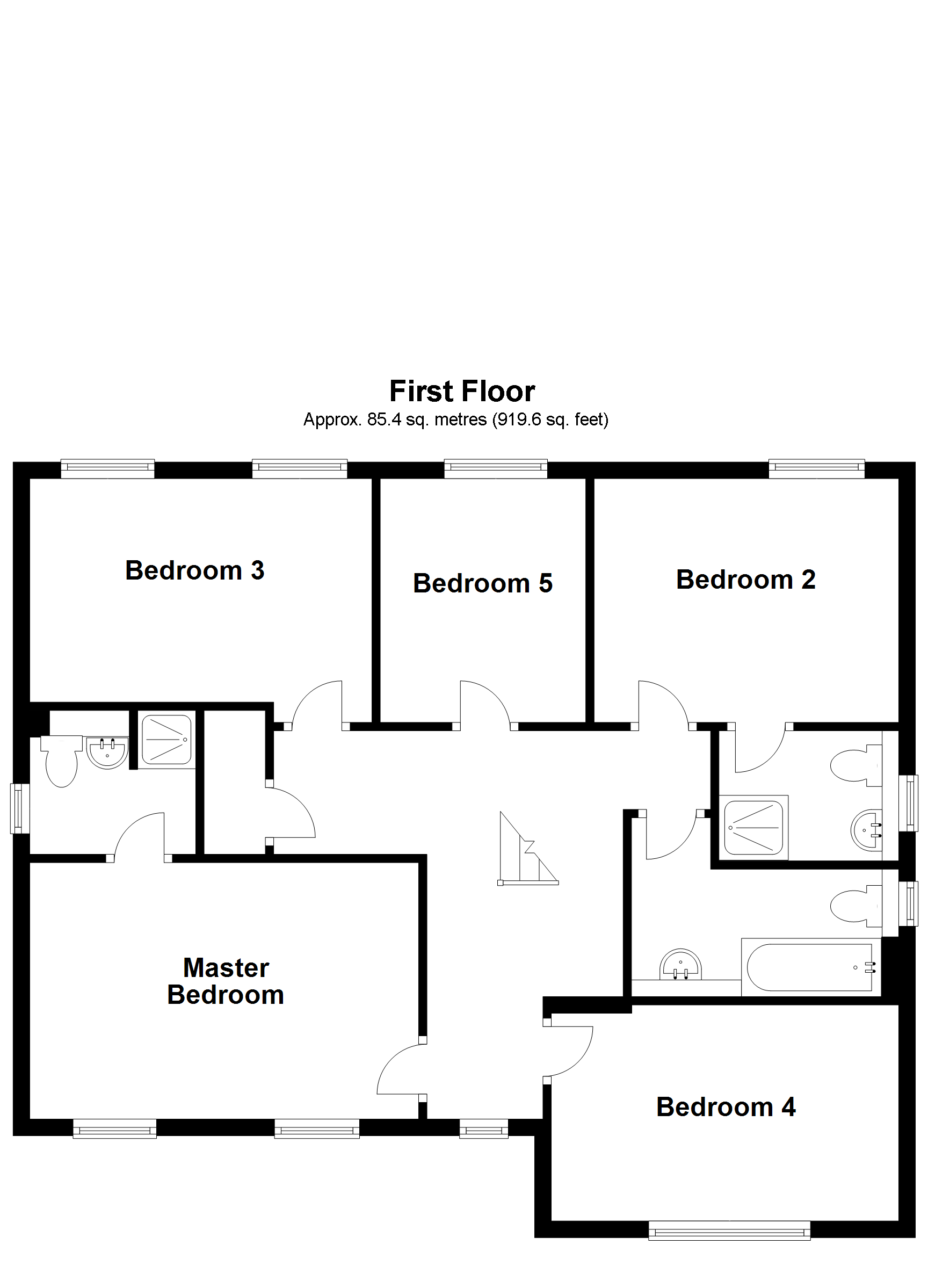 5 Bedrooms Detached house to rent in Romsey Close, Willesborough, Ashford TN24