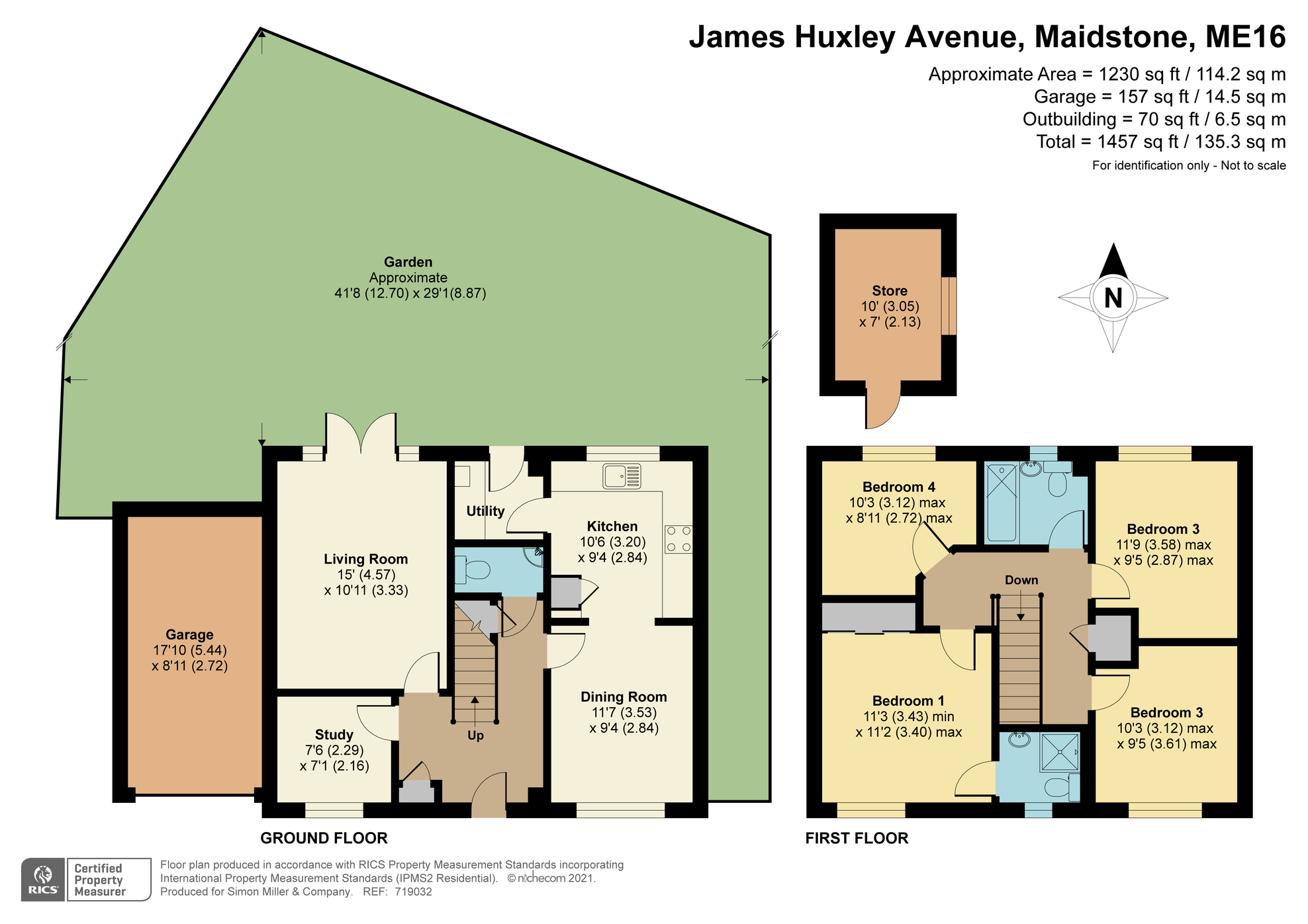 James Huxley Avenue, Maidstone ME16, 4 bedroom detached house for sale 61709369 PrimeLocation