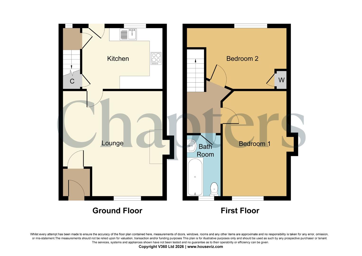 11, Myrtle Road, Elland floorplan