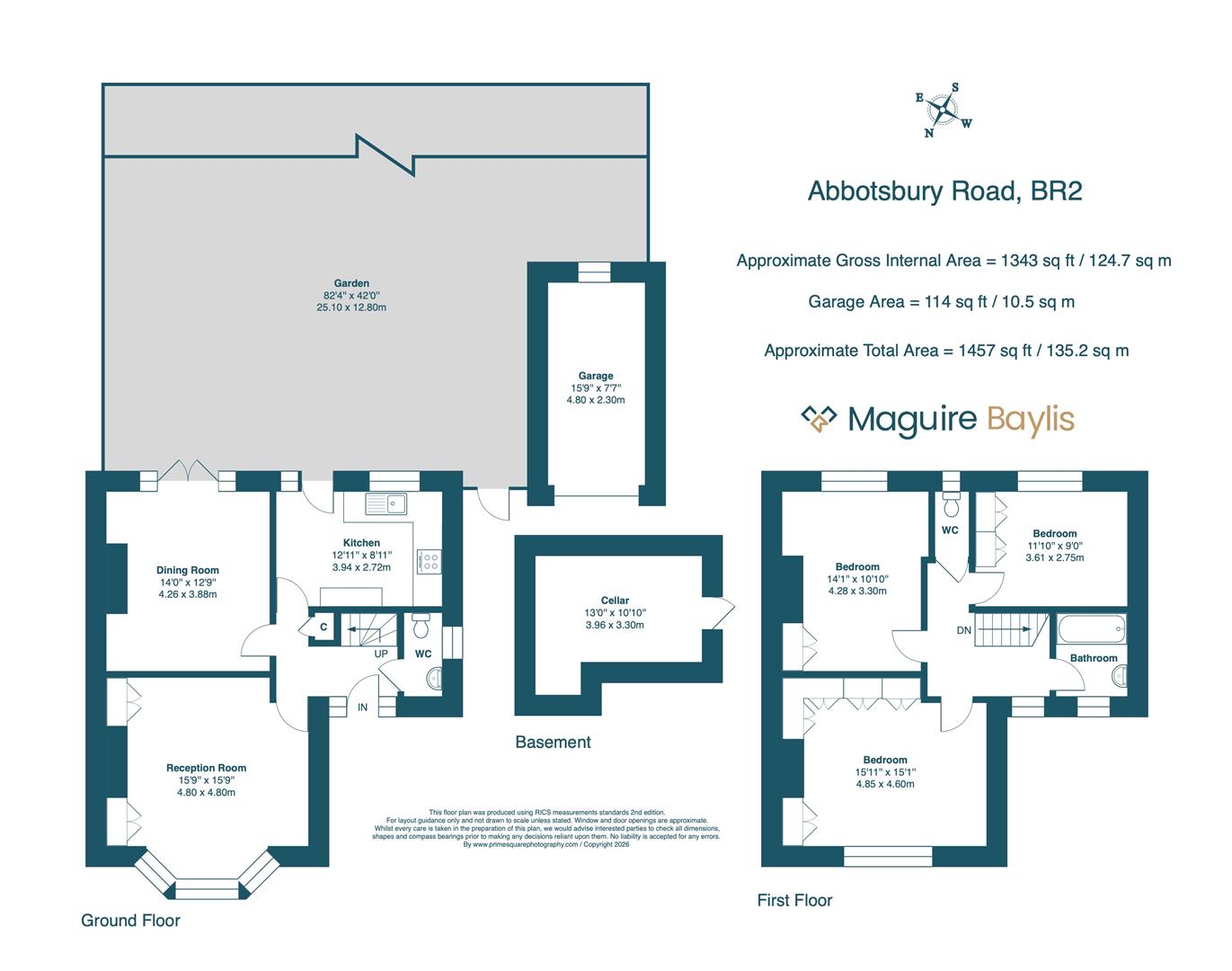 8, Abbotsbury Road, Hayes floorplan