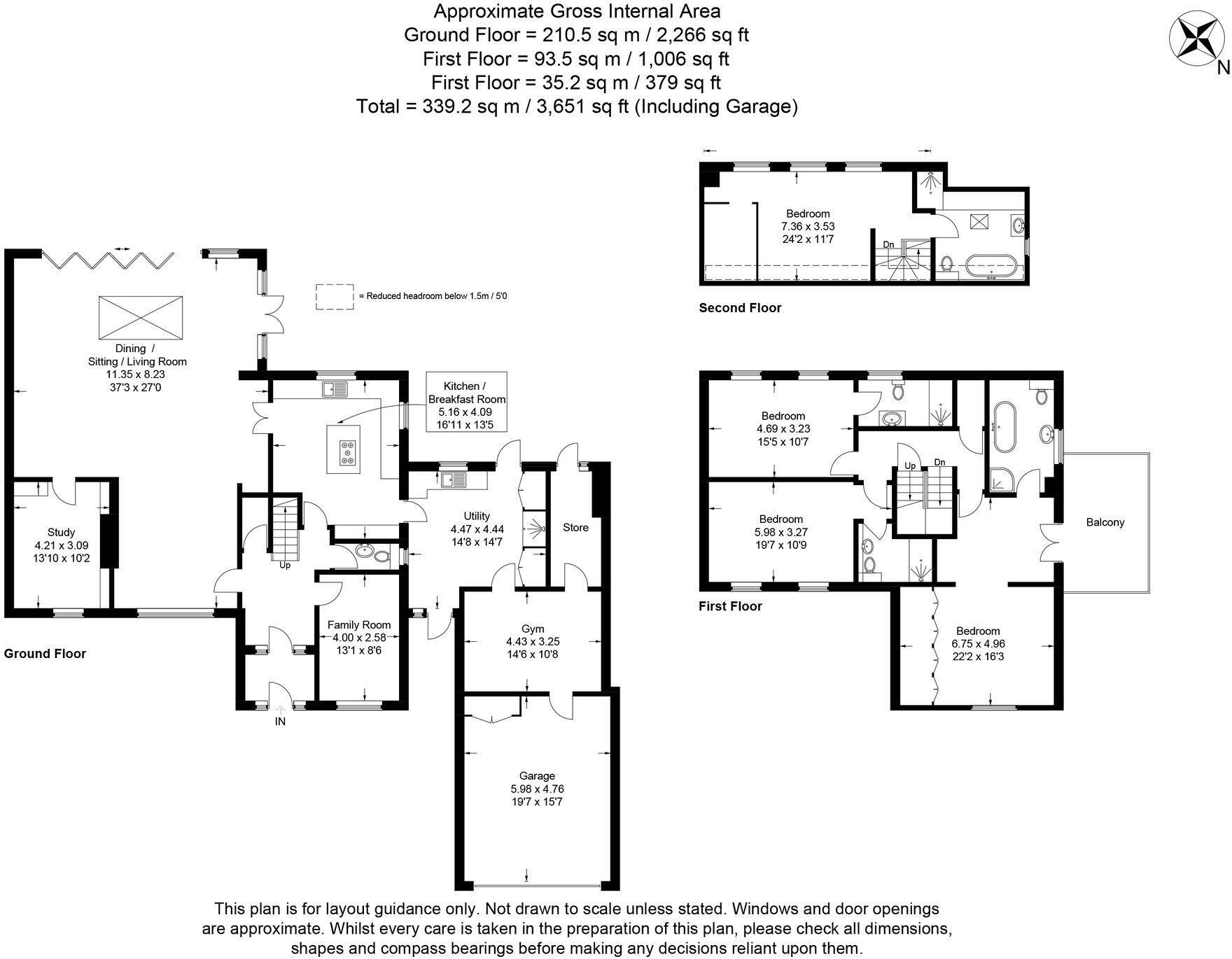 2, Knottocks End, Buckinghamshire floorplan
