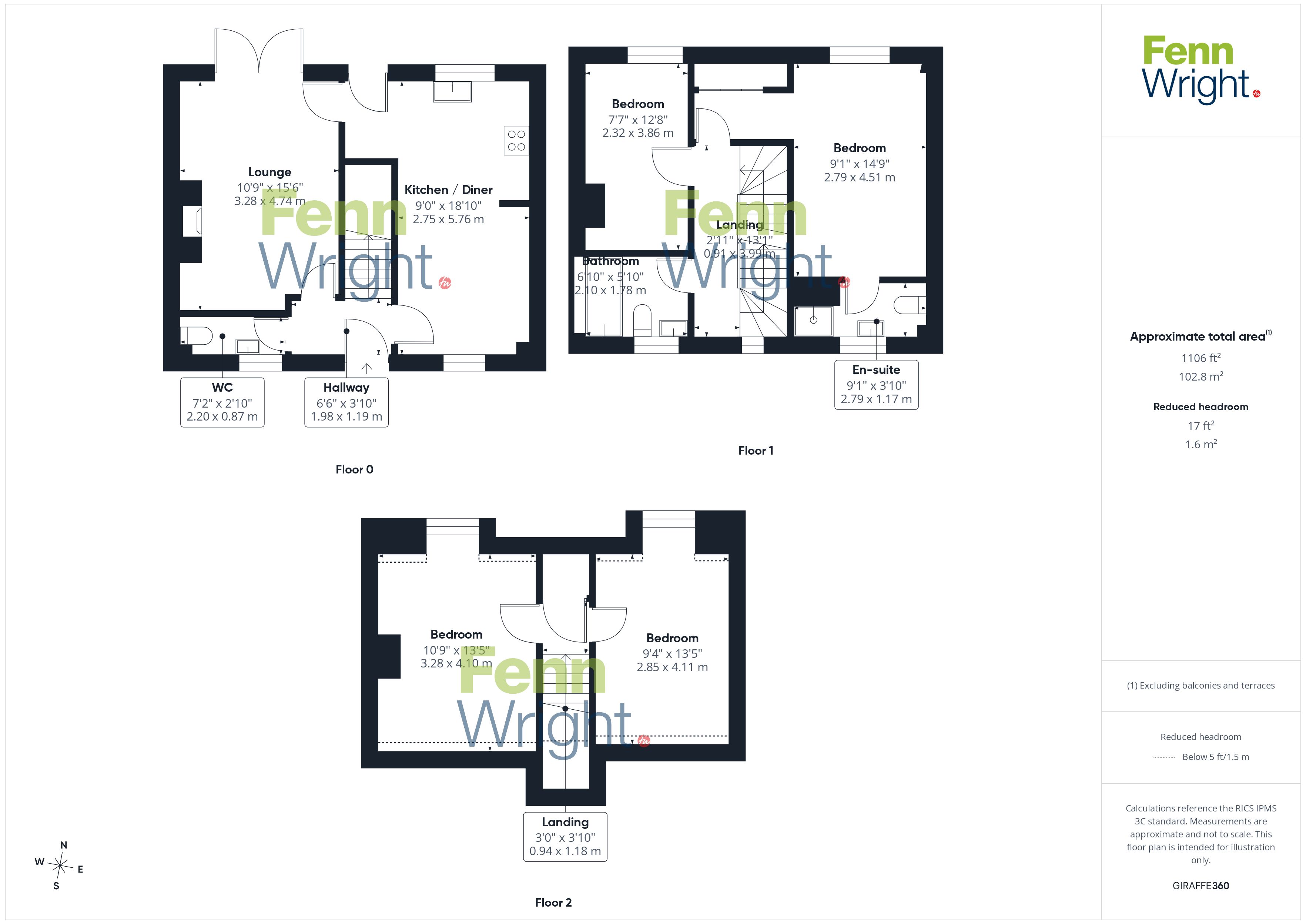 2, Coachmans Mead, Braintree floorplan
