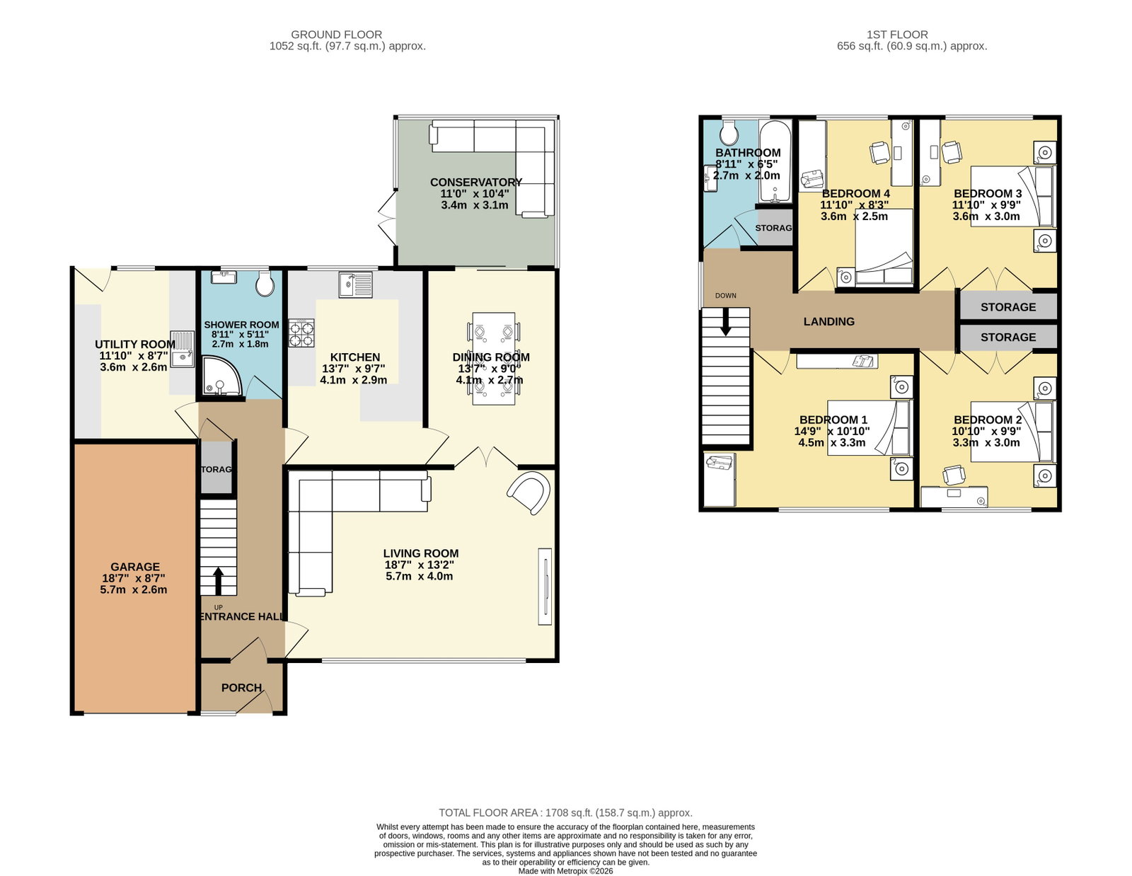 16, Hornsea Road, Stockport floorplan
